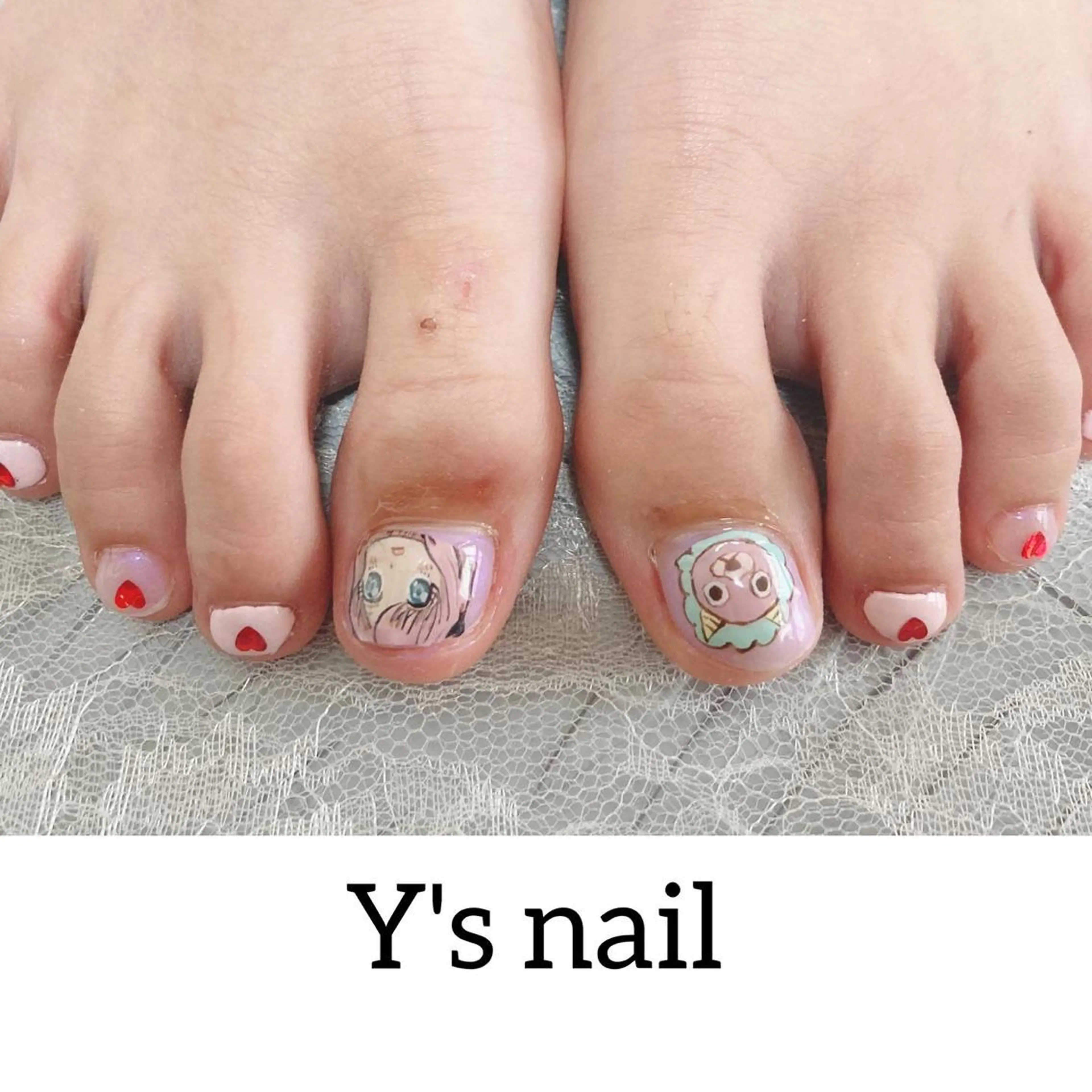 ネイル 手書きが得意🖌️ Y’s  nailのネイルデザイン