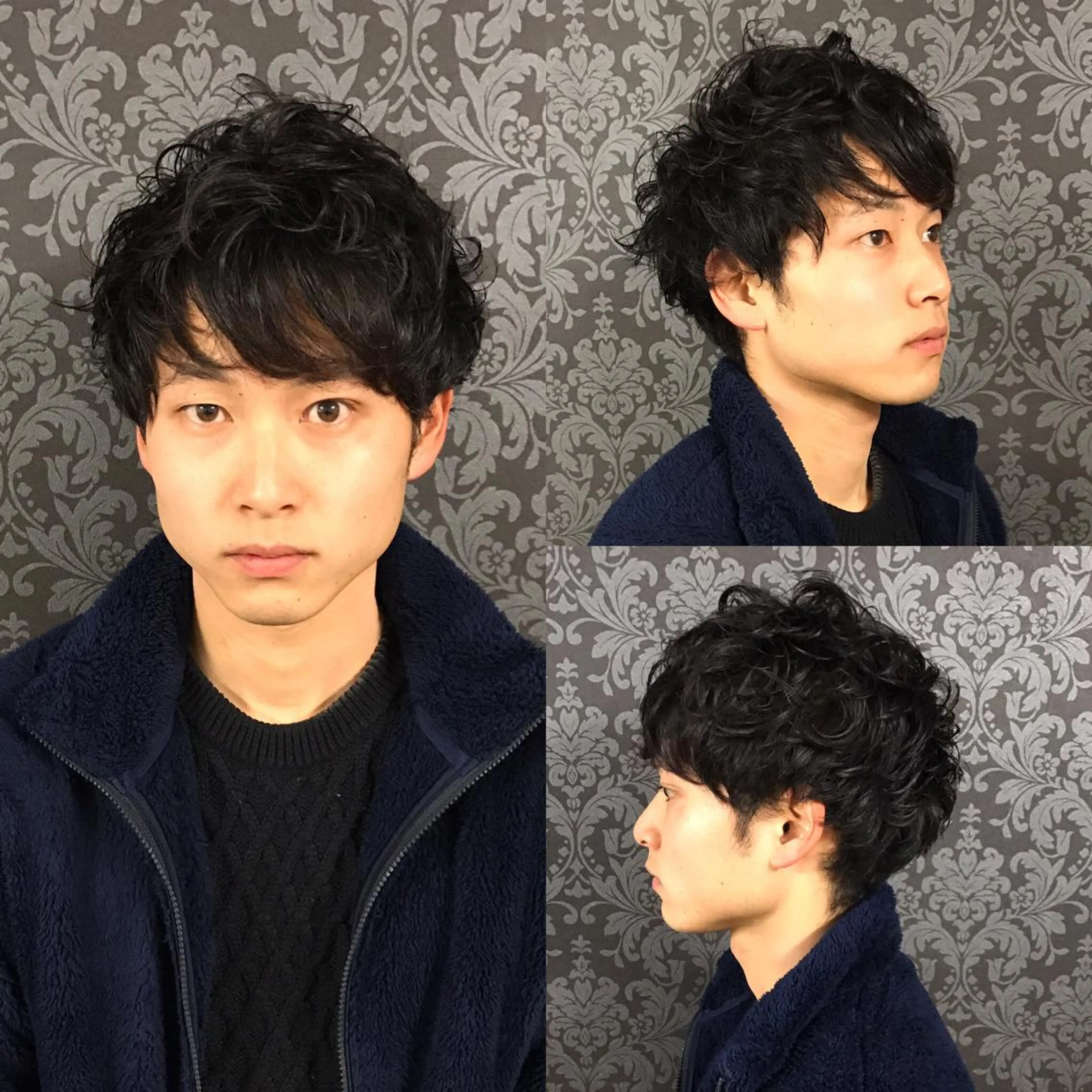 ショート パーマ メンズ 池田 景子のヘアスタイル