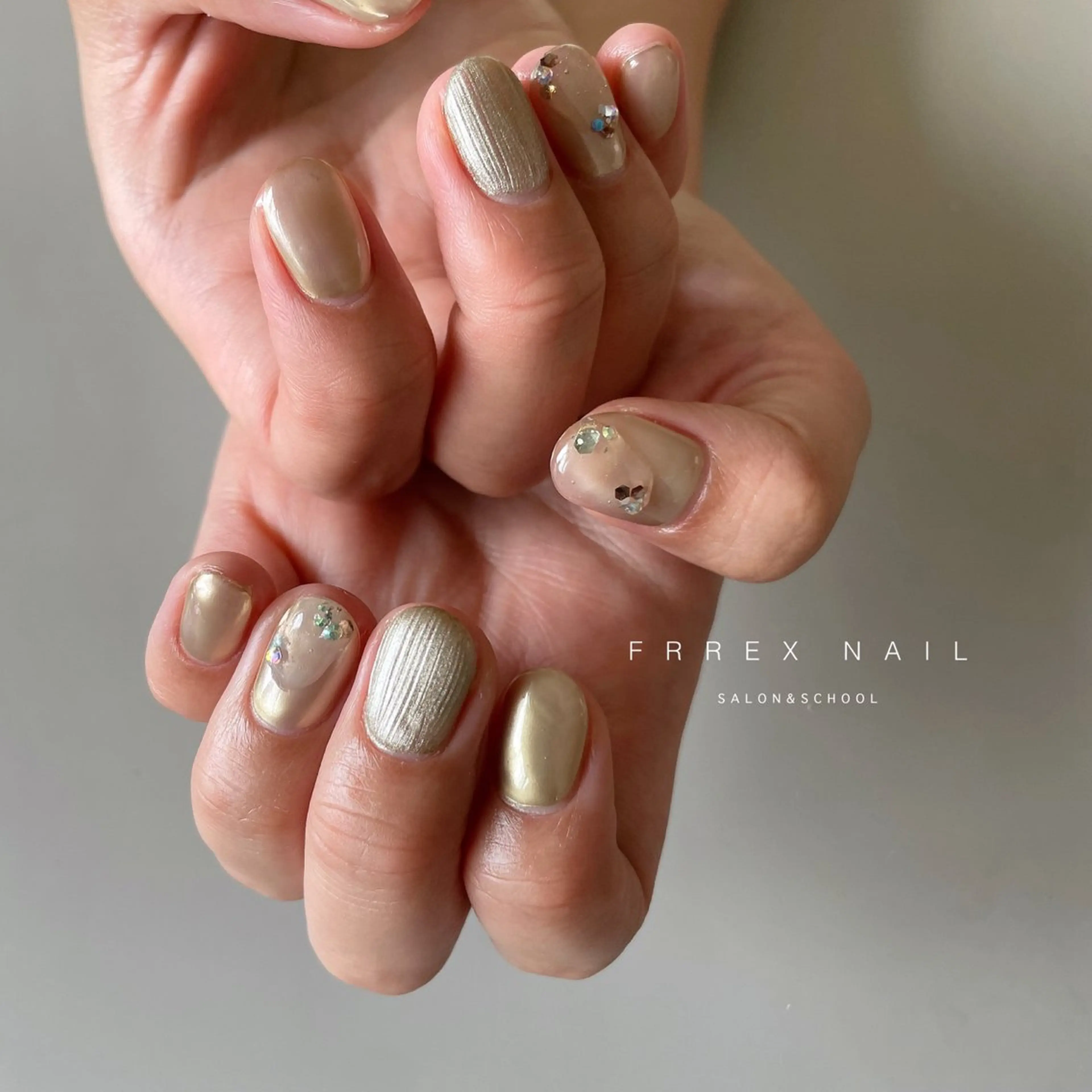 ネイル ハンドネイル ハンドケア freex nail /ニュアンス/個性派のネイルデザイン