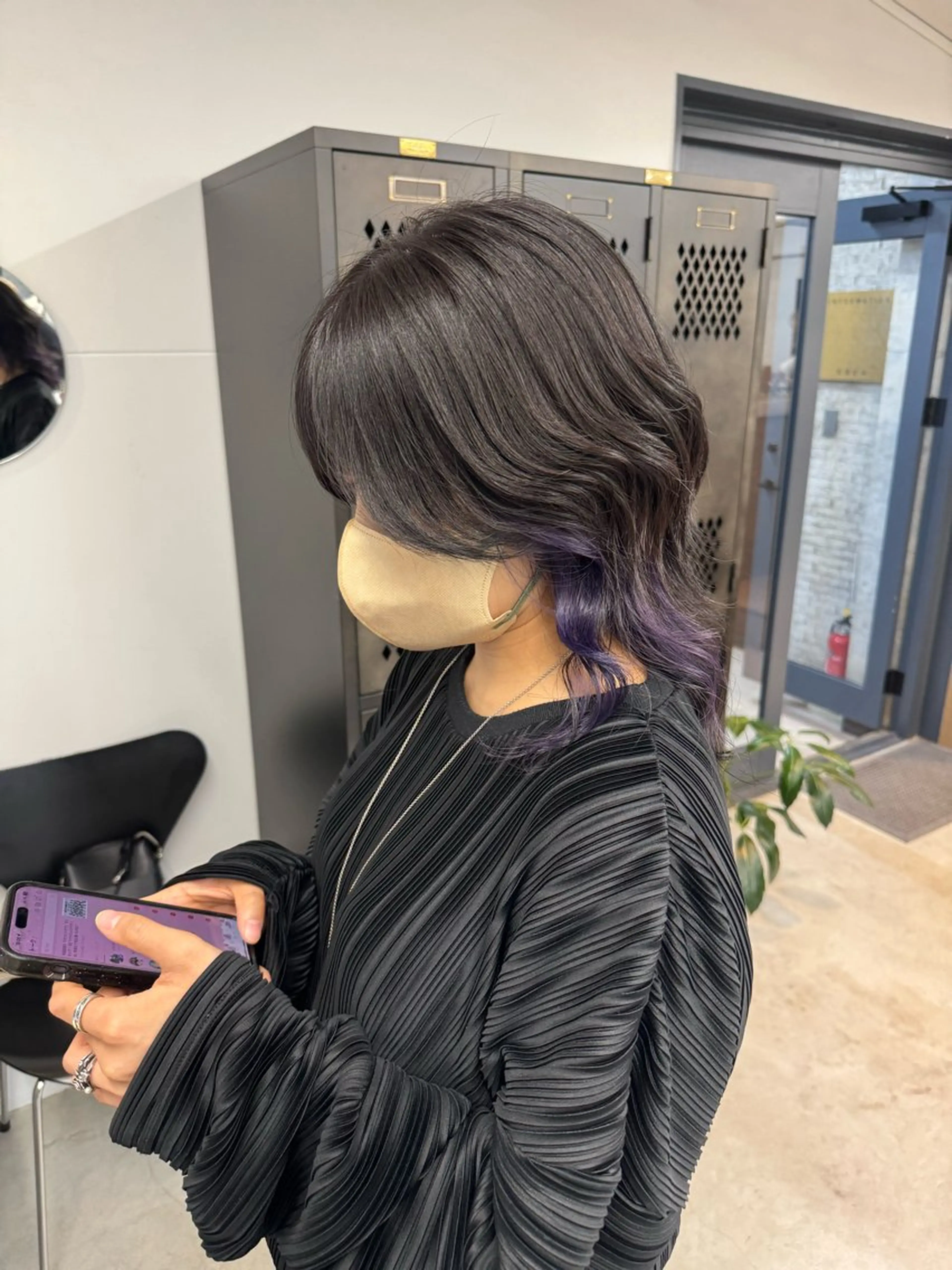 ミディアム INORI @de2poのヘアスタイル