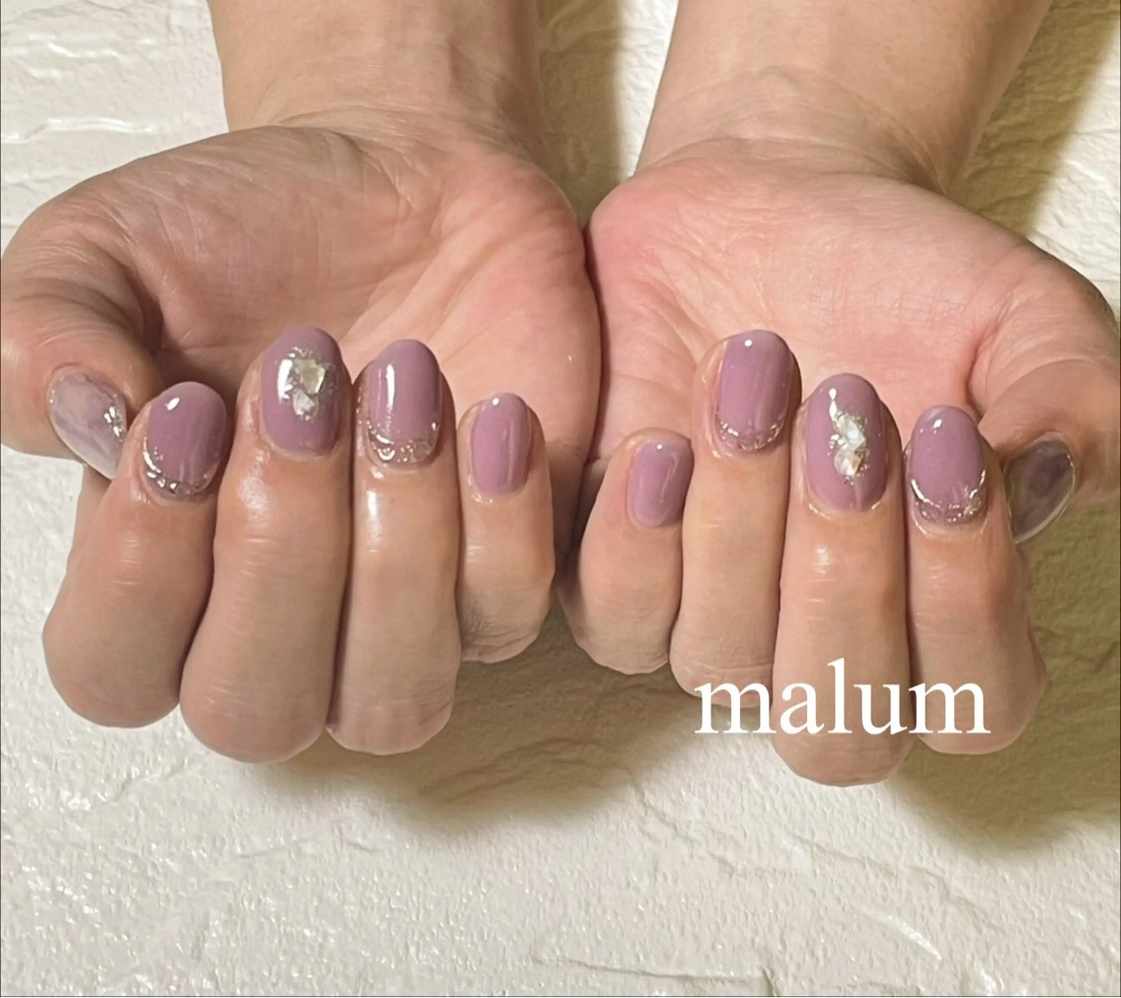 ネイル ハンドネイル malum nailのネイルデザイン