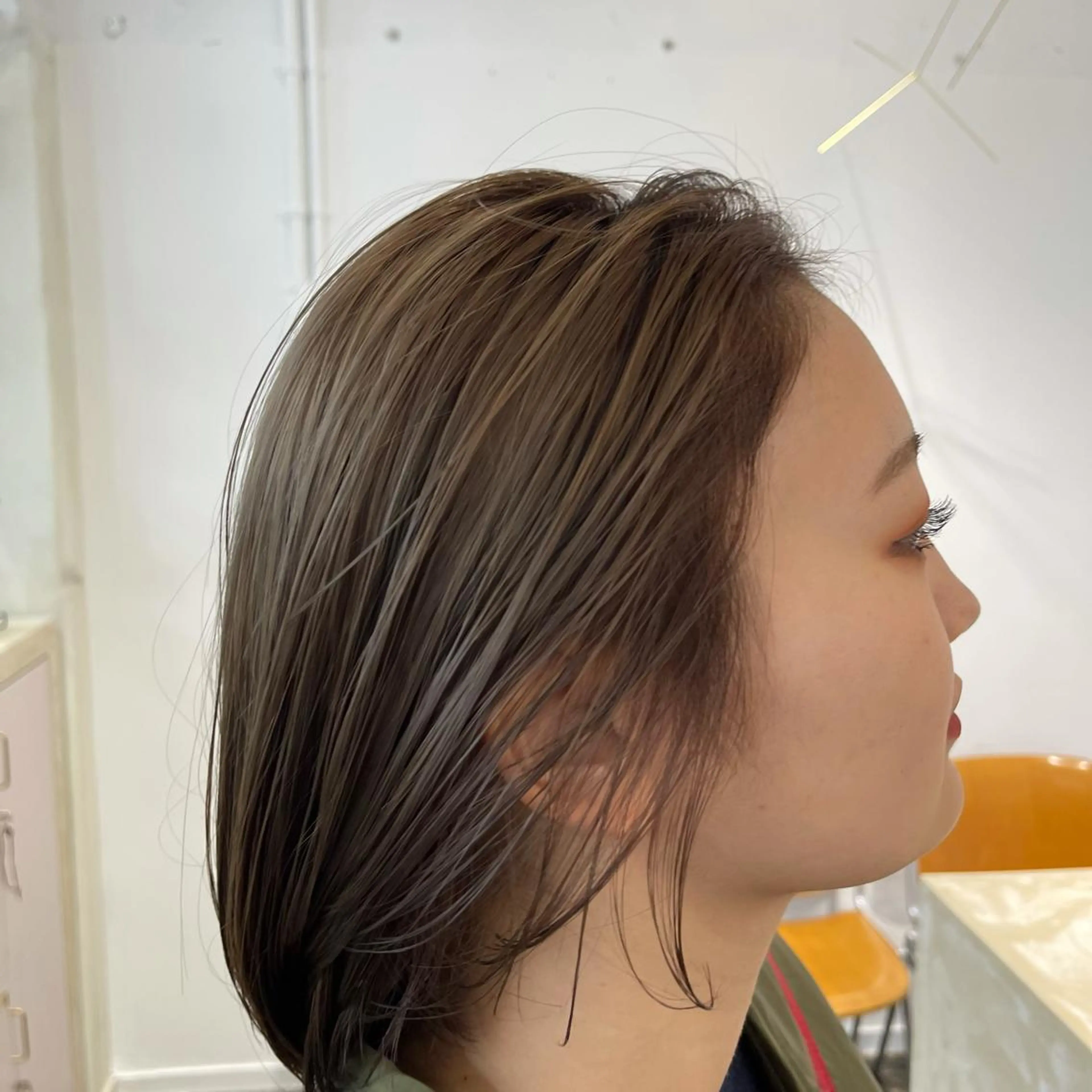 カラー ベージュカラー Terve.野崎 真里奈のヘアスタイル