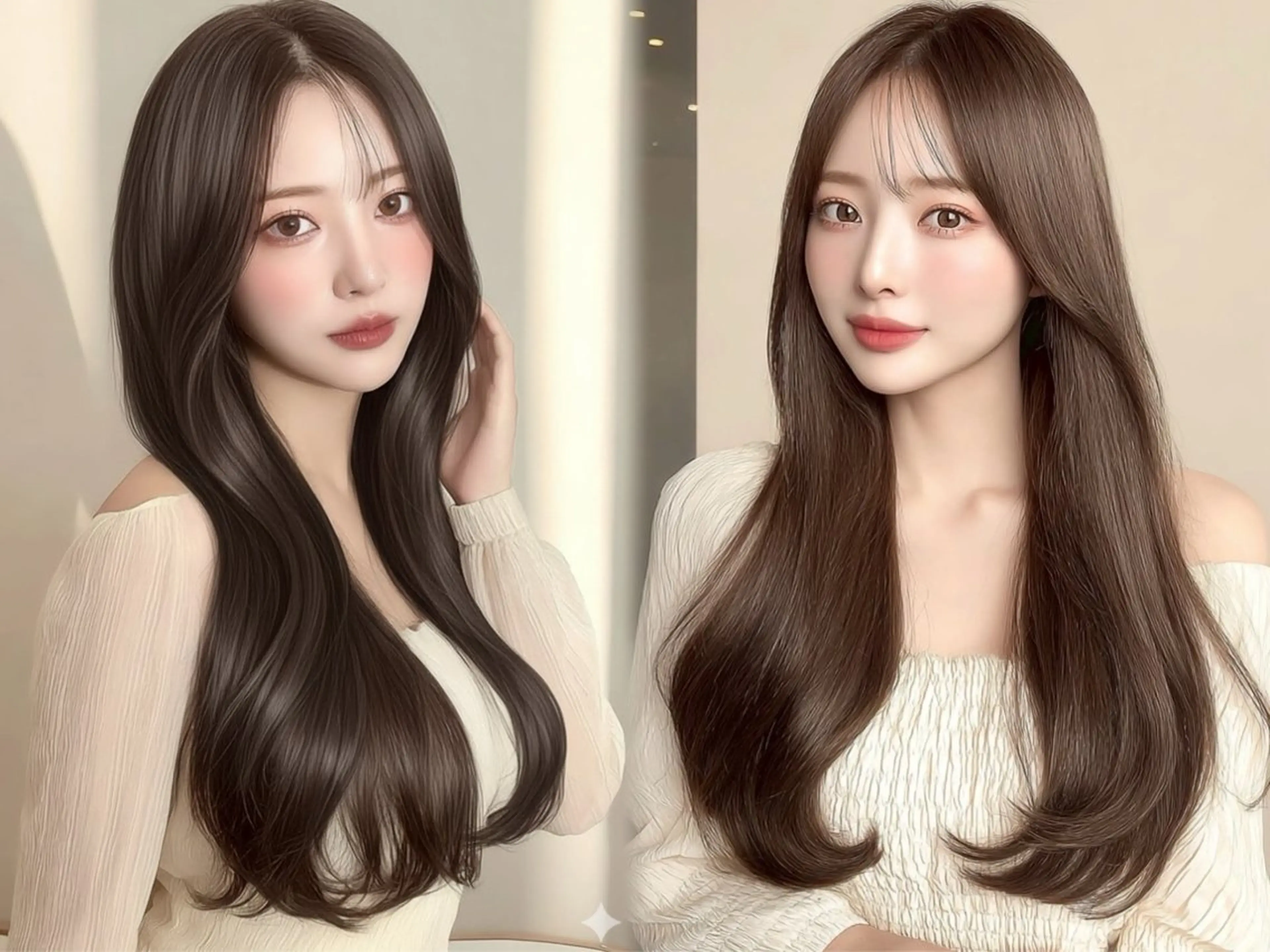 ロング 髪質改善透明感カラー 🩵🫧Hanakaのヘアスタイル