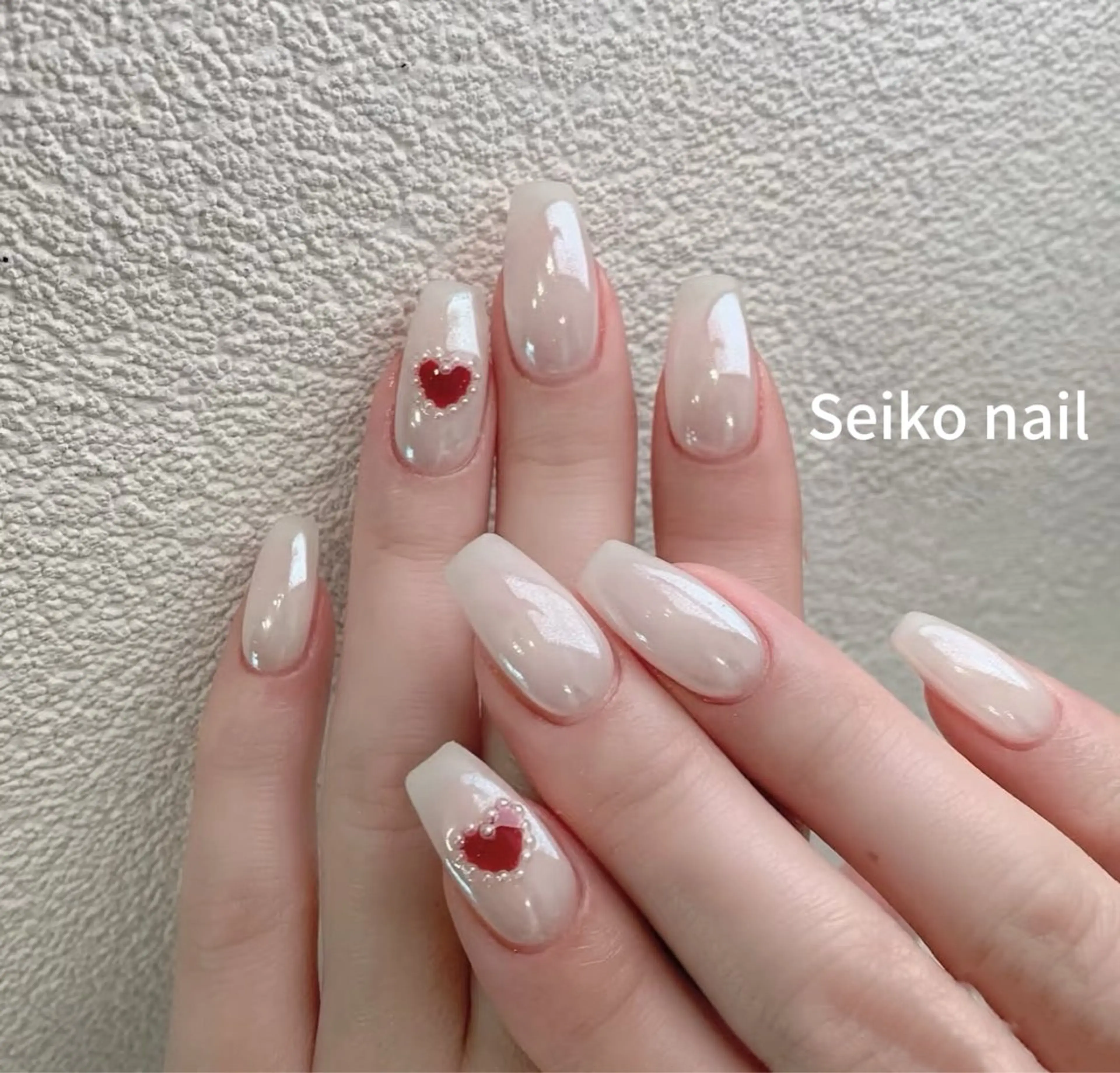 ネイル シンプルネイル ハンドネイル seiko nail Nanami（渋谷）のネイルデザイン
