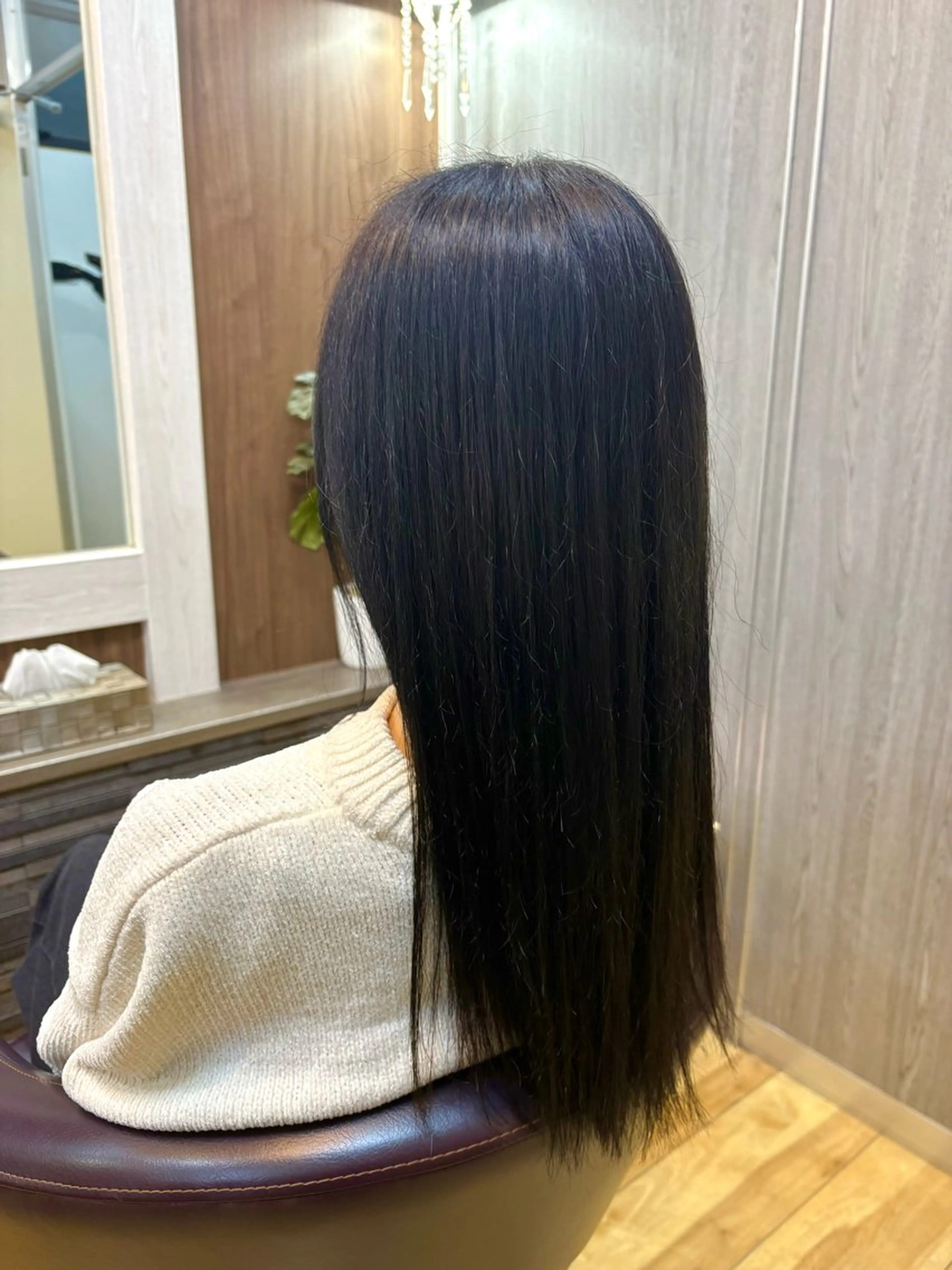 ロング カラー カット ヘアカラー トリートメント 細川武琉/艶カラー /Aqua limeのヘアスタイル