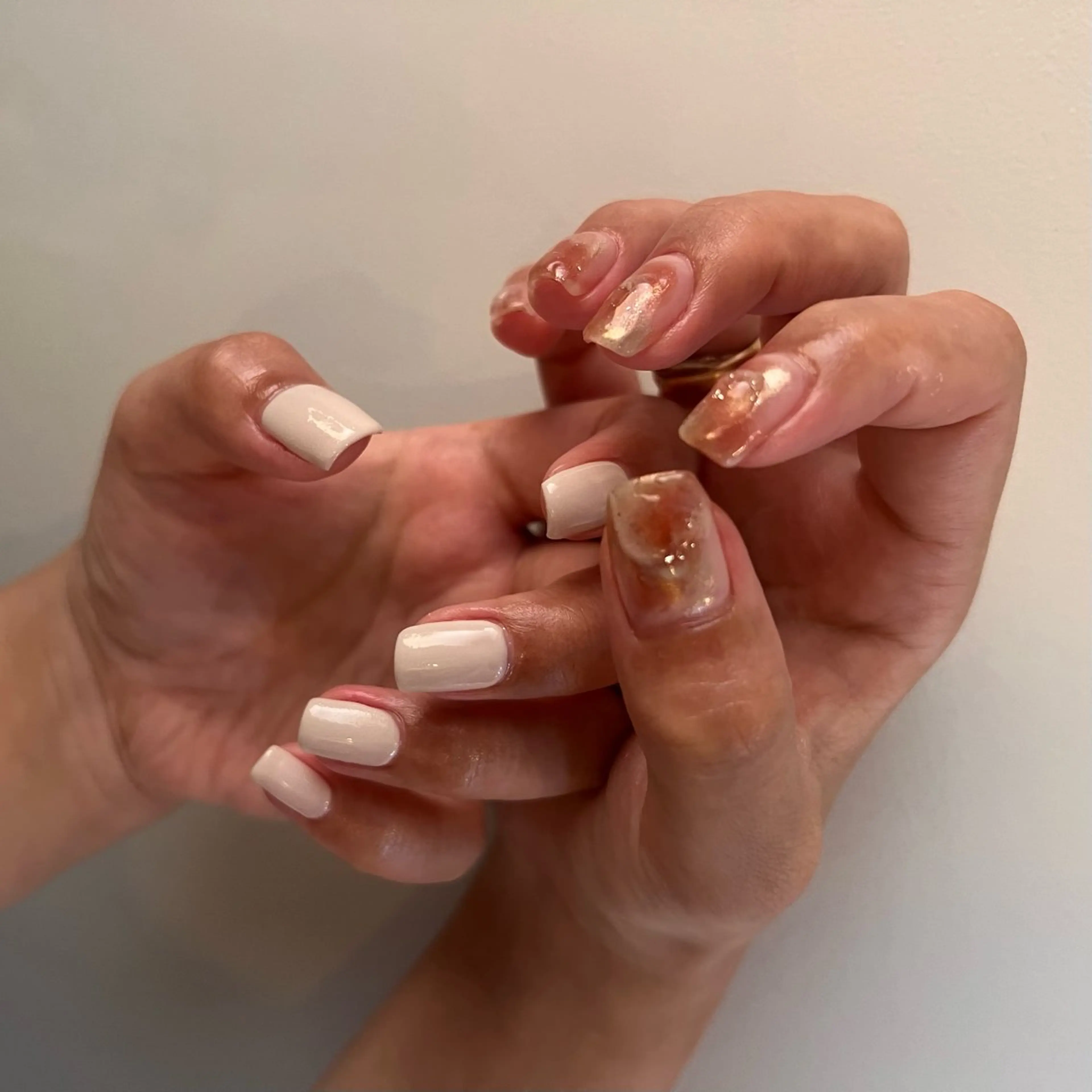 ネイル ニュアンスネイル ハンドネイル 《ニュアンスネイル》 risaのネイルデザイン