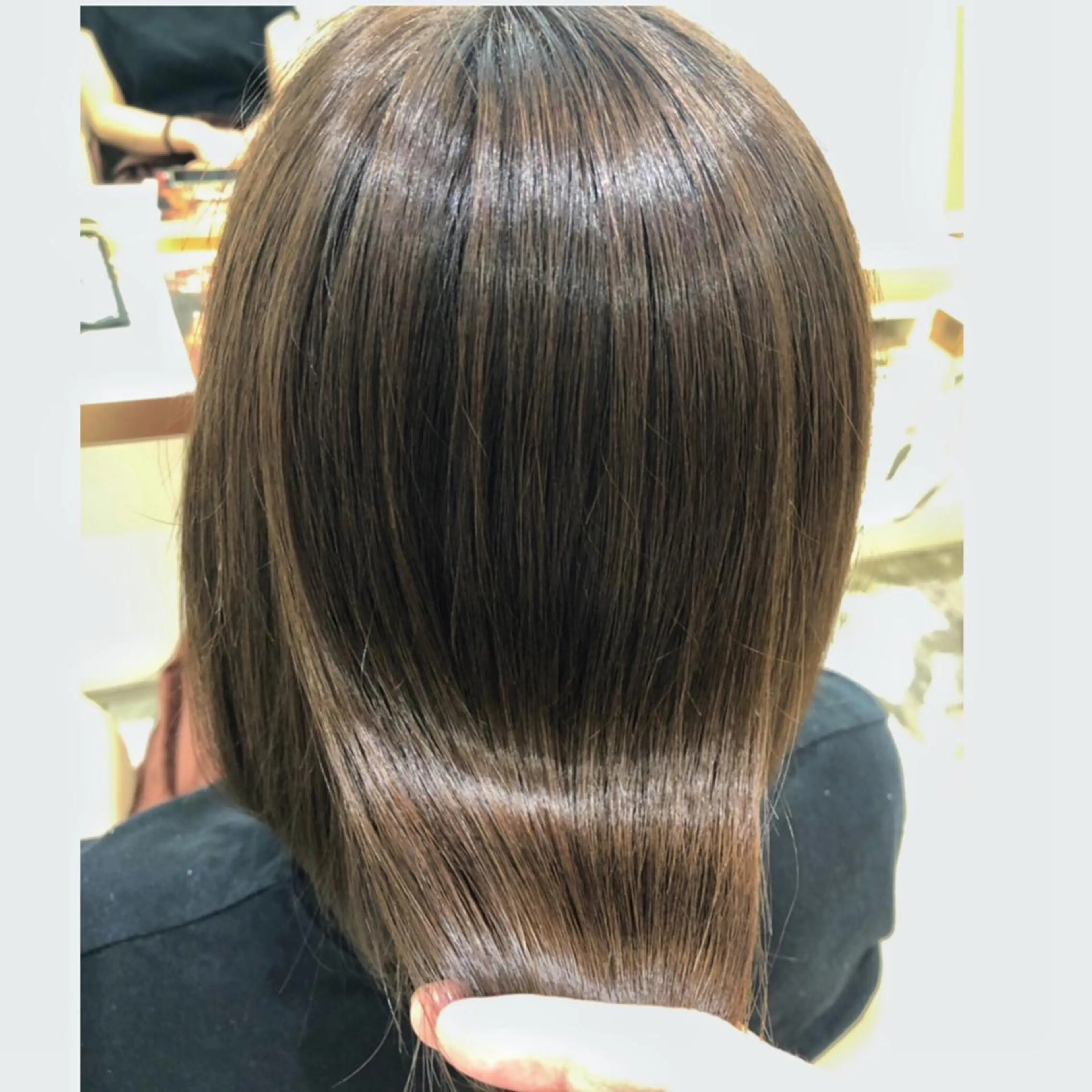 髪質改善オリジナル酸熱トリートメントカラーメニュー👩⚕️ 髮質改善カラー+髪質改善トリートメント✨の写真