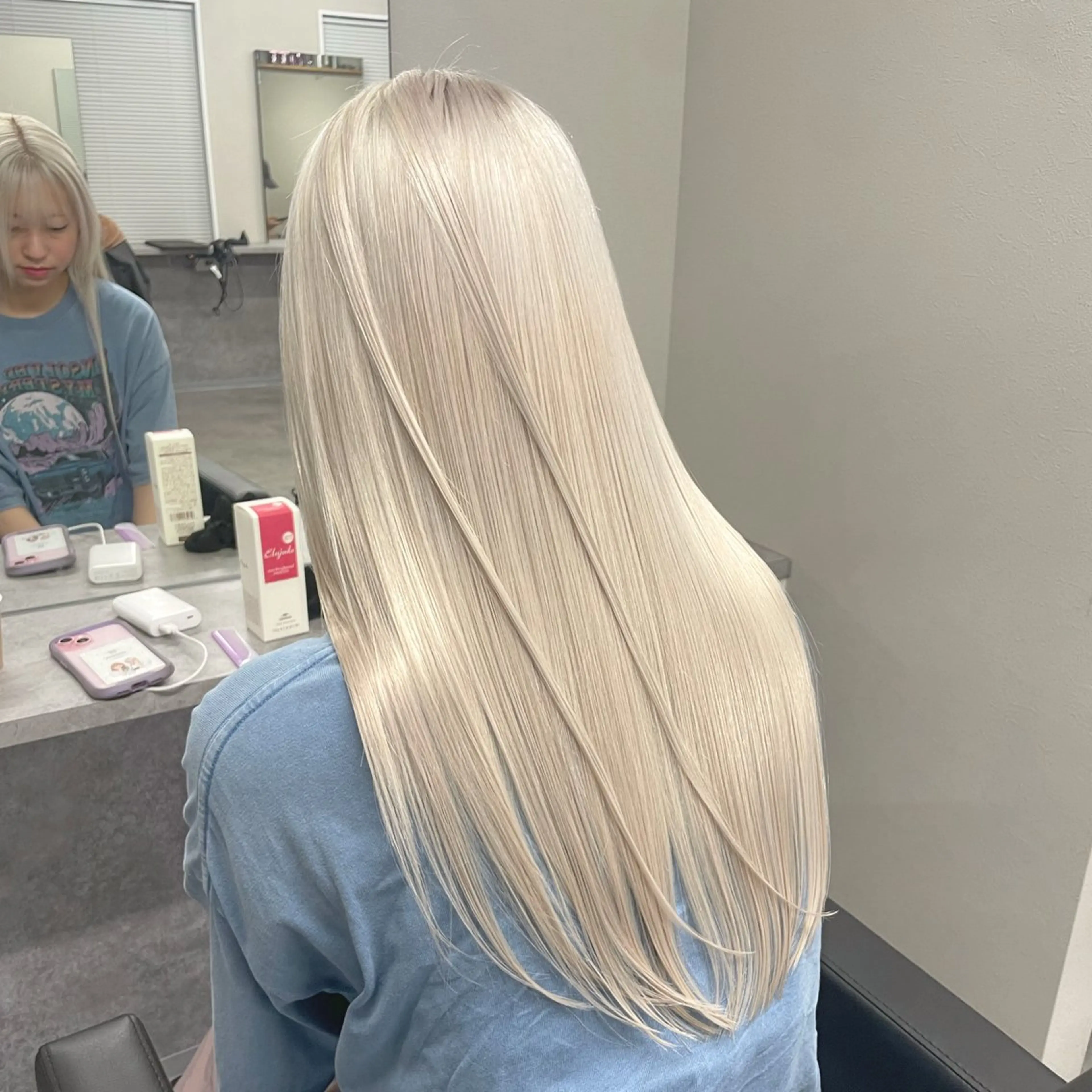 ロング 激盛ハイトーン🪄✩ Kalin🧁🎀のヘアスタイル