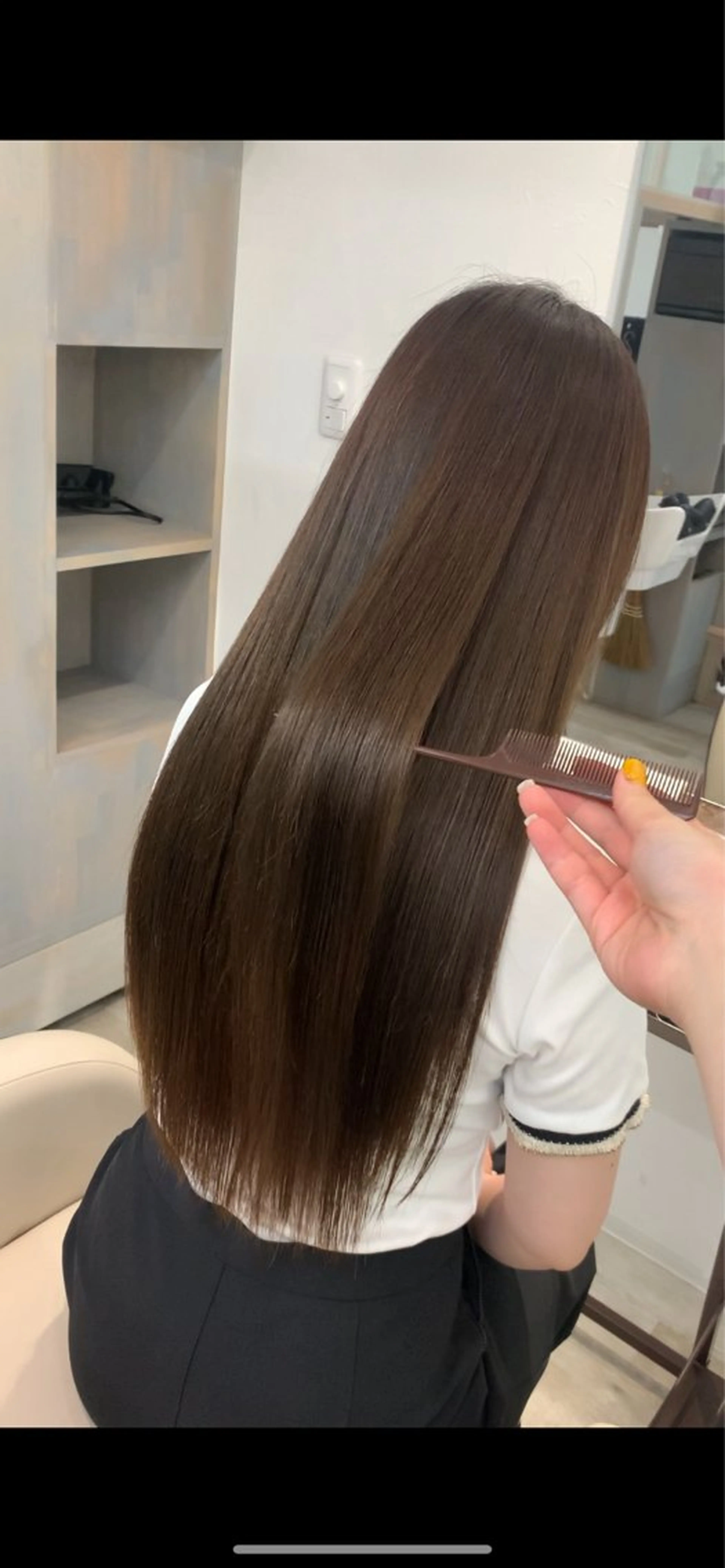 ロング 髪質改善×艶カラー Haruのヘアスタイル