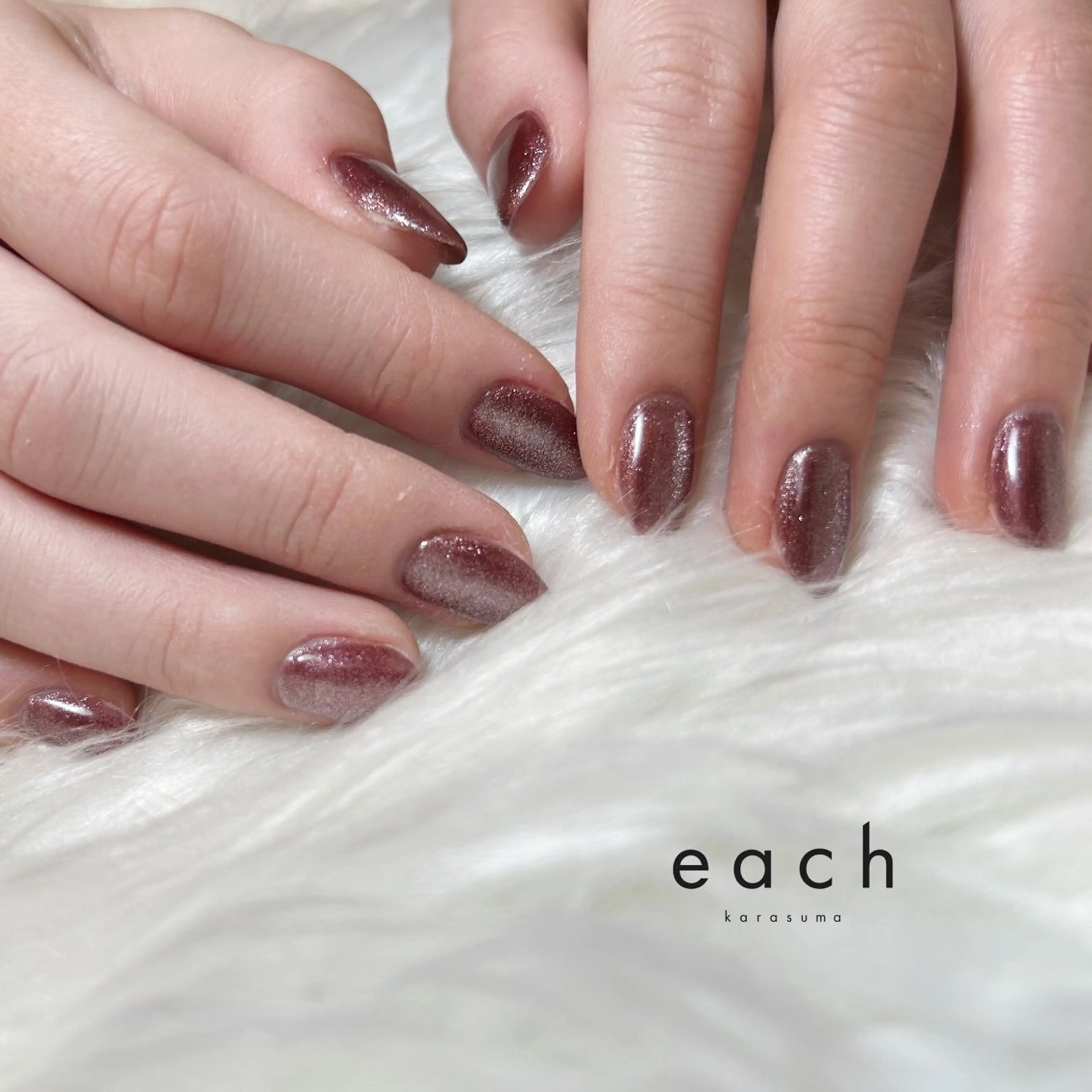 ネイル マグネットネイル ハンドネイル filon nail kanako🕊のネイルデザイン