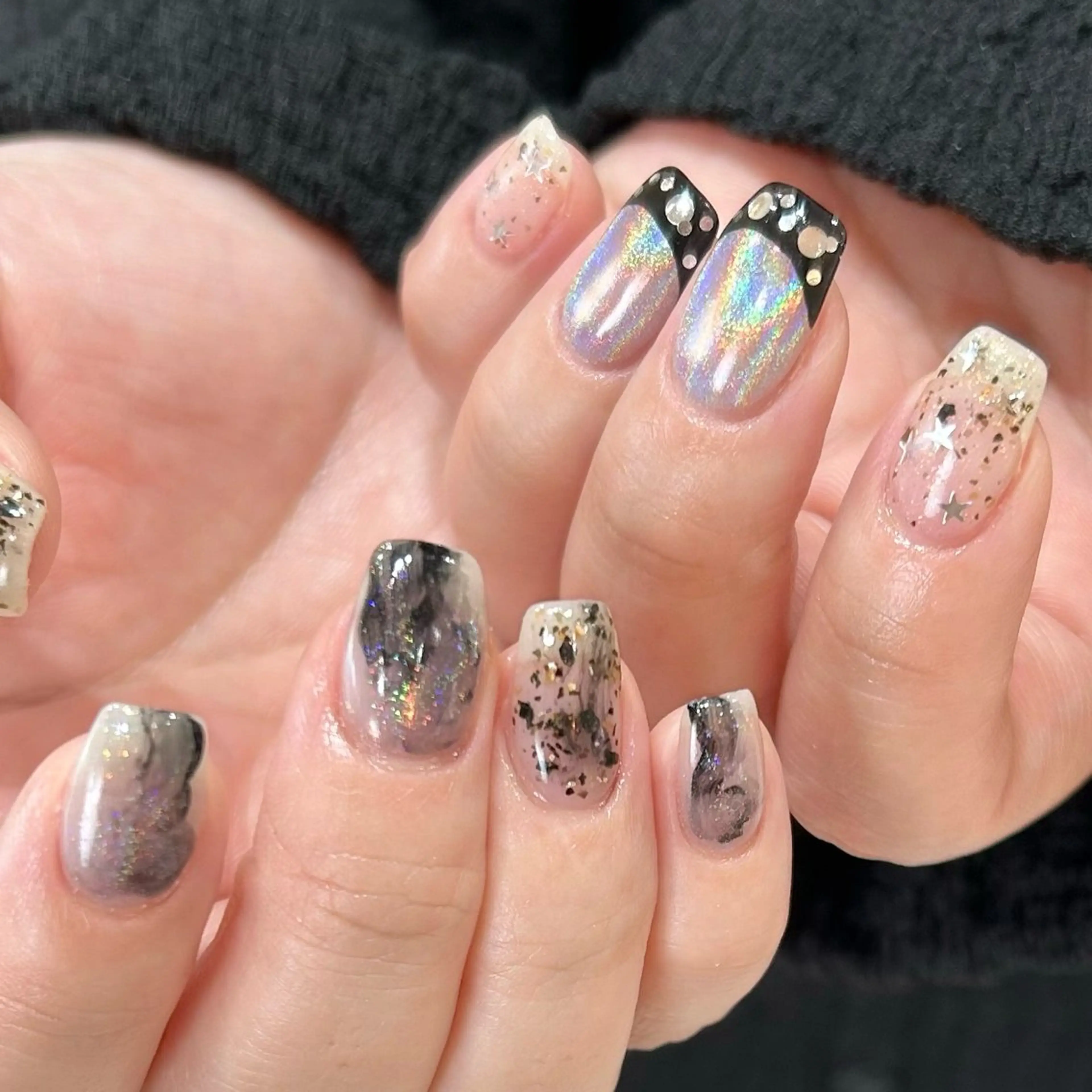 ネイル ジェルネイル パラジェル 春ネイル ハンドネイル shio ♡ 20.21日空きありのネイルデザイン