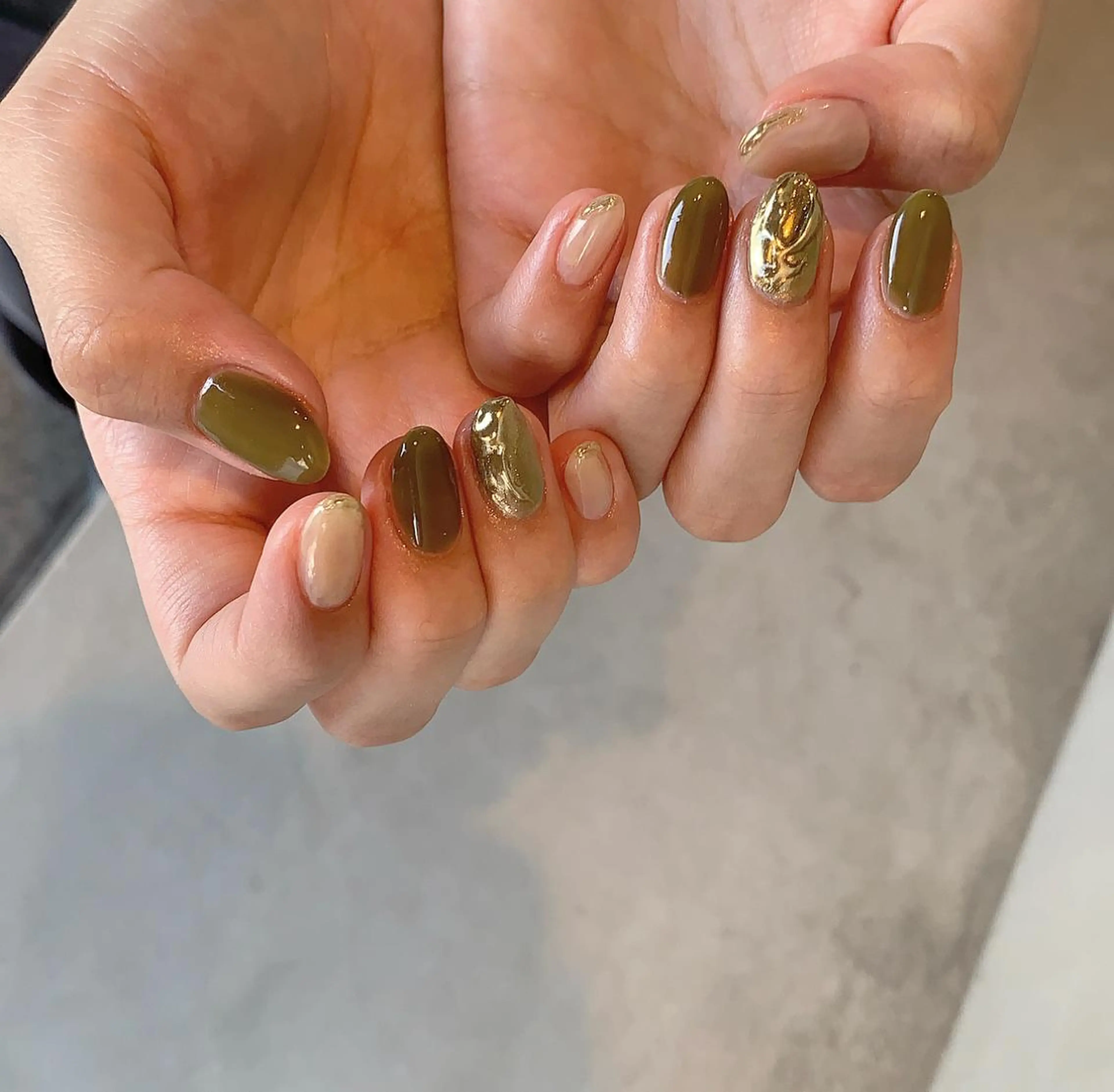 ネイル ハンドネイル にしぐち はるかのネイルデザイン