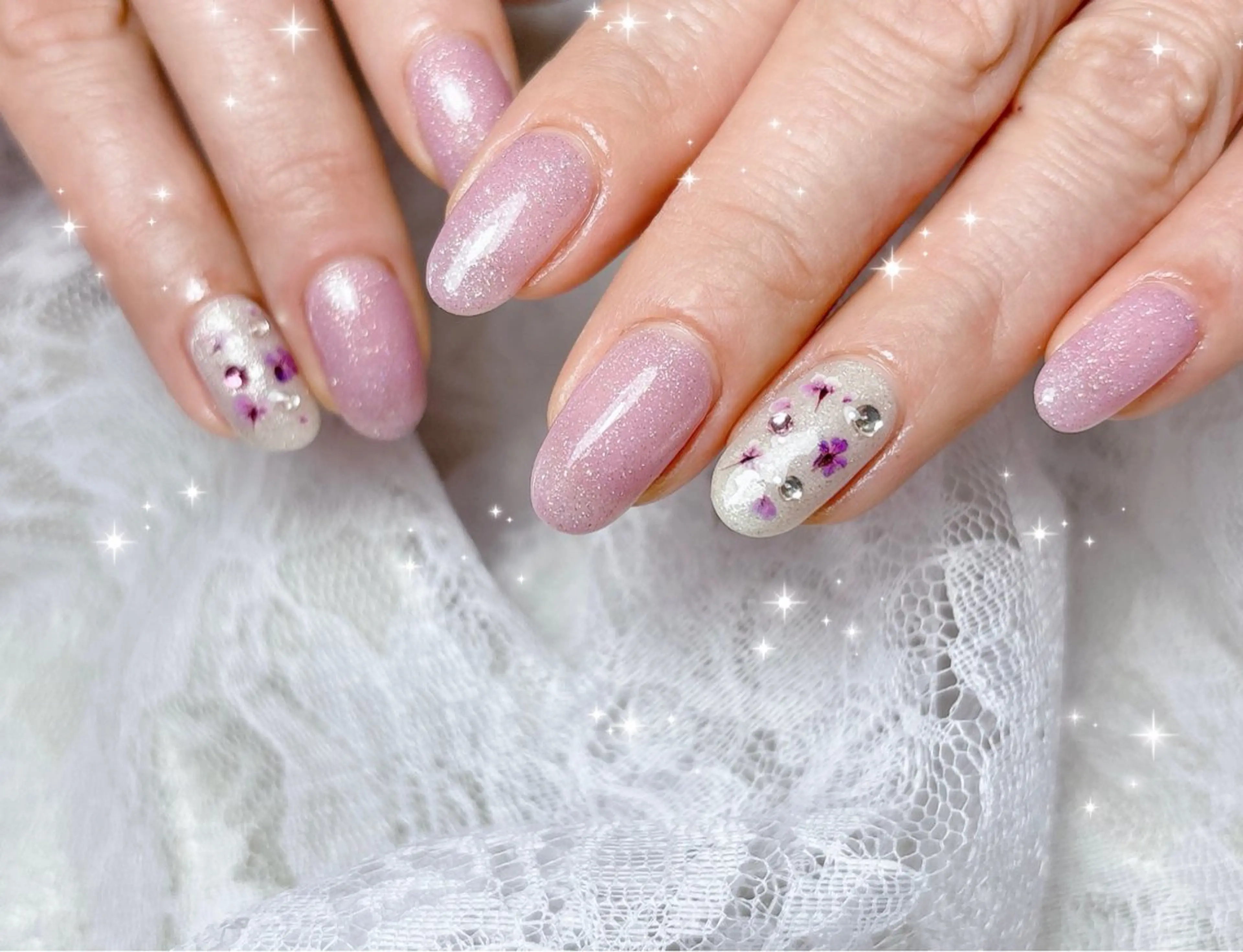 ネイル ハンドネイル FLARE NAIL フレアネイルのネイルデザイン