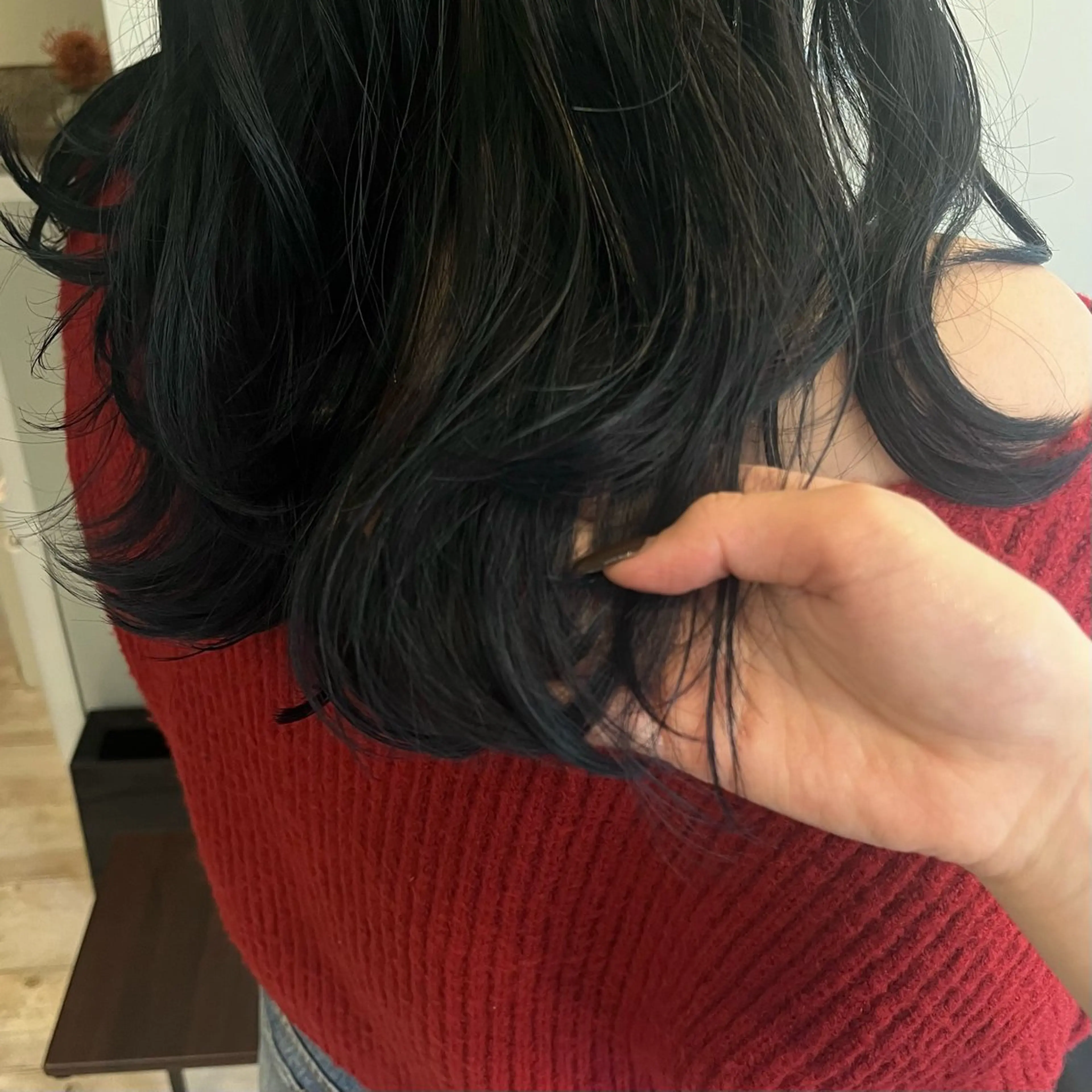 ロング カット ヘアカラー rimi tabeiのヘアスタイル