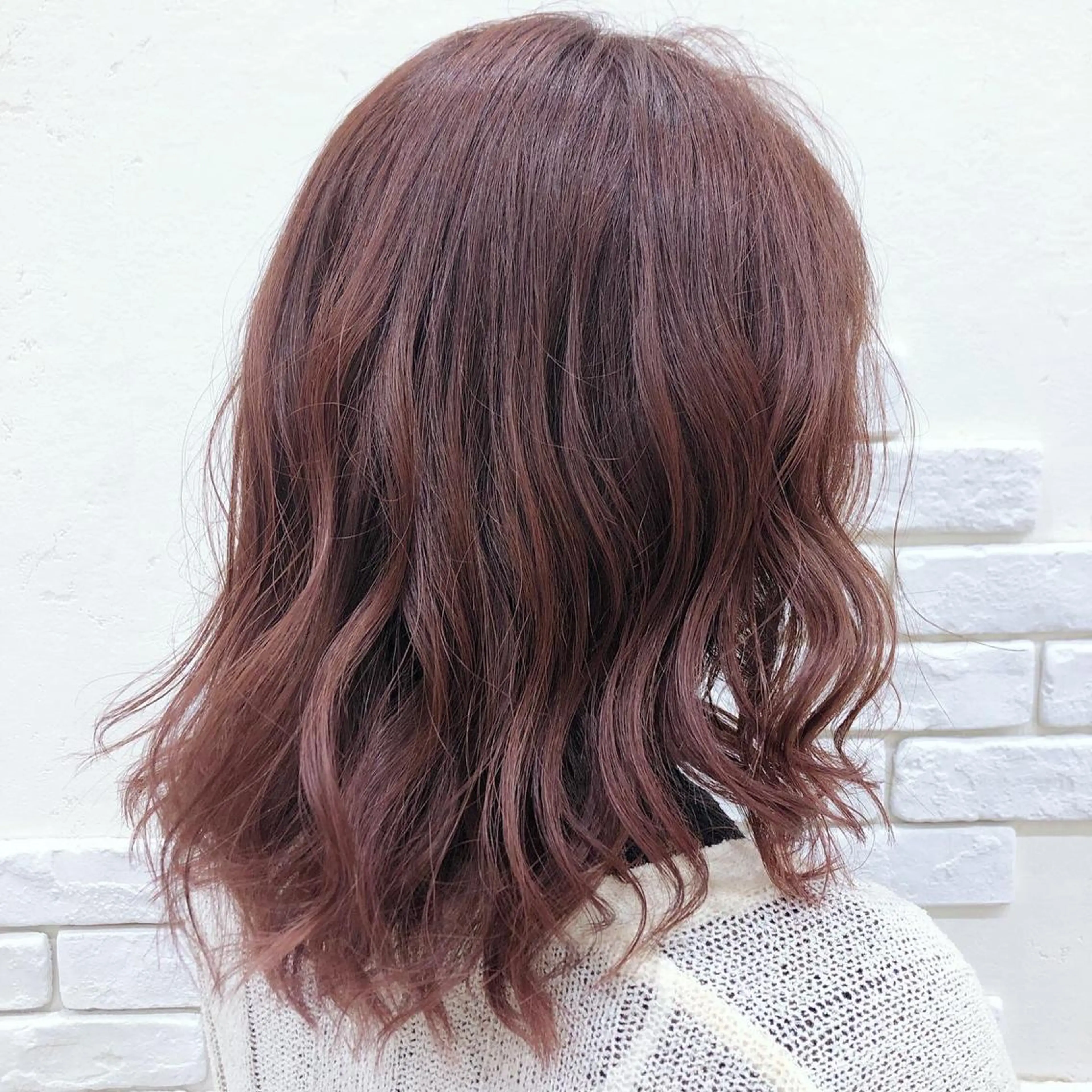 ミディアム 太白区/白髪ぼかし ハイライト/千葉達人のヘアスタイル