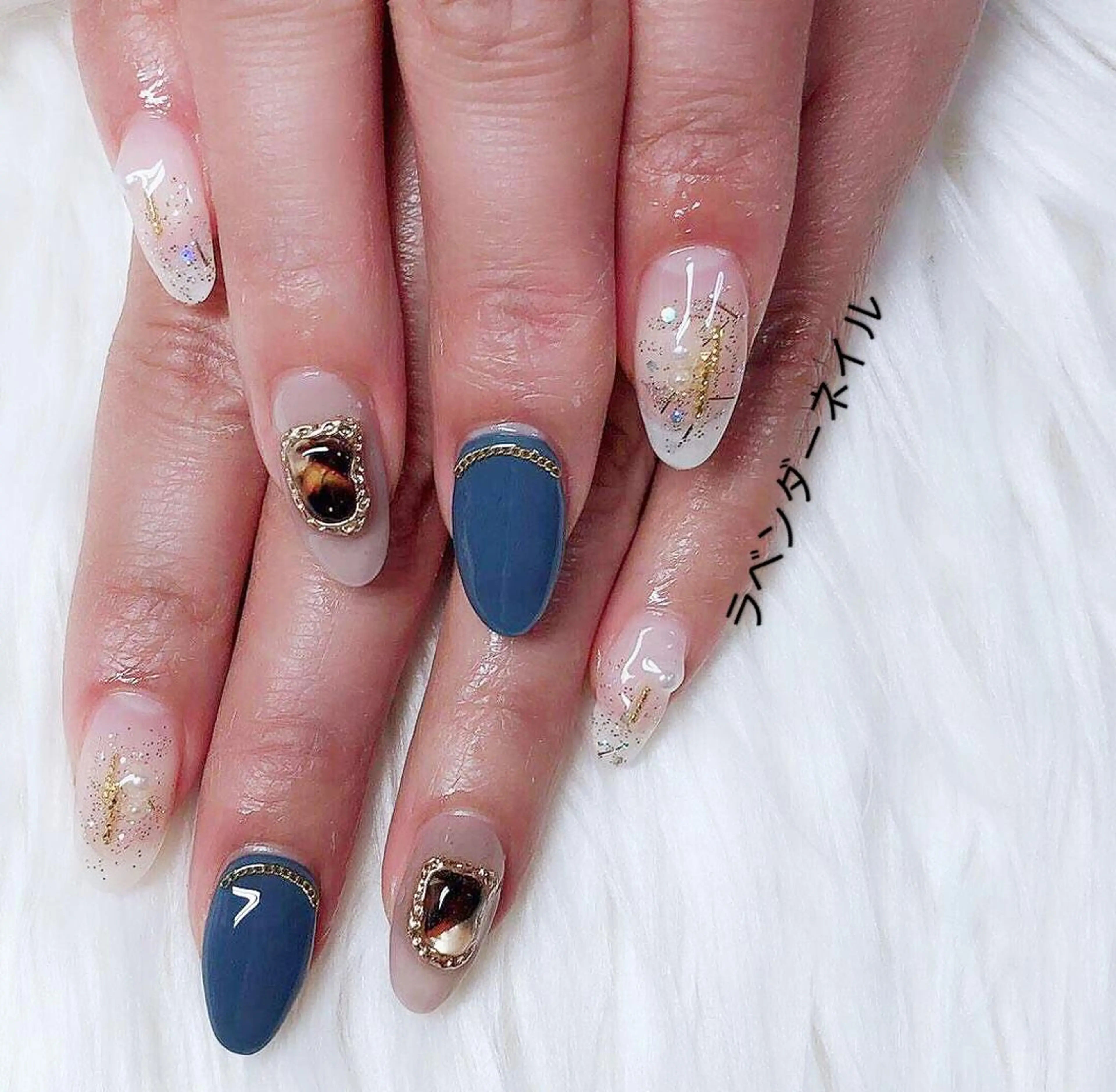 ネイル ラベンダー💖日暮里 ルル💖ネイルのネイルデザイン