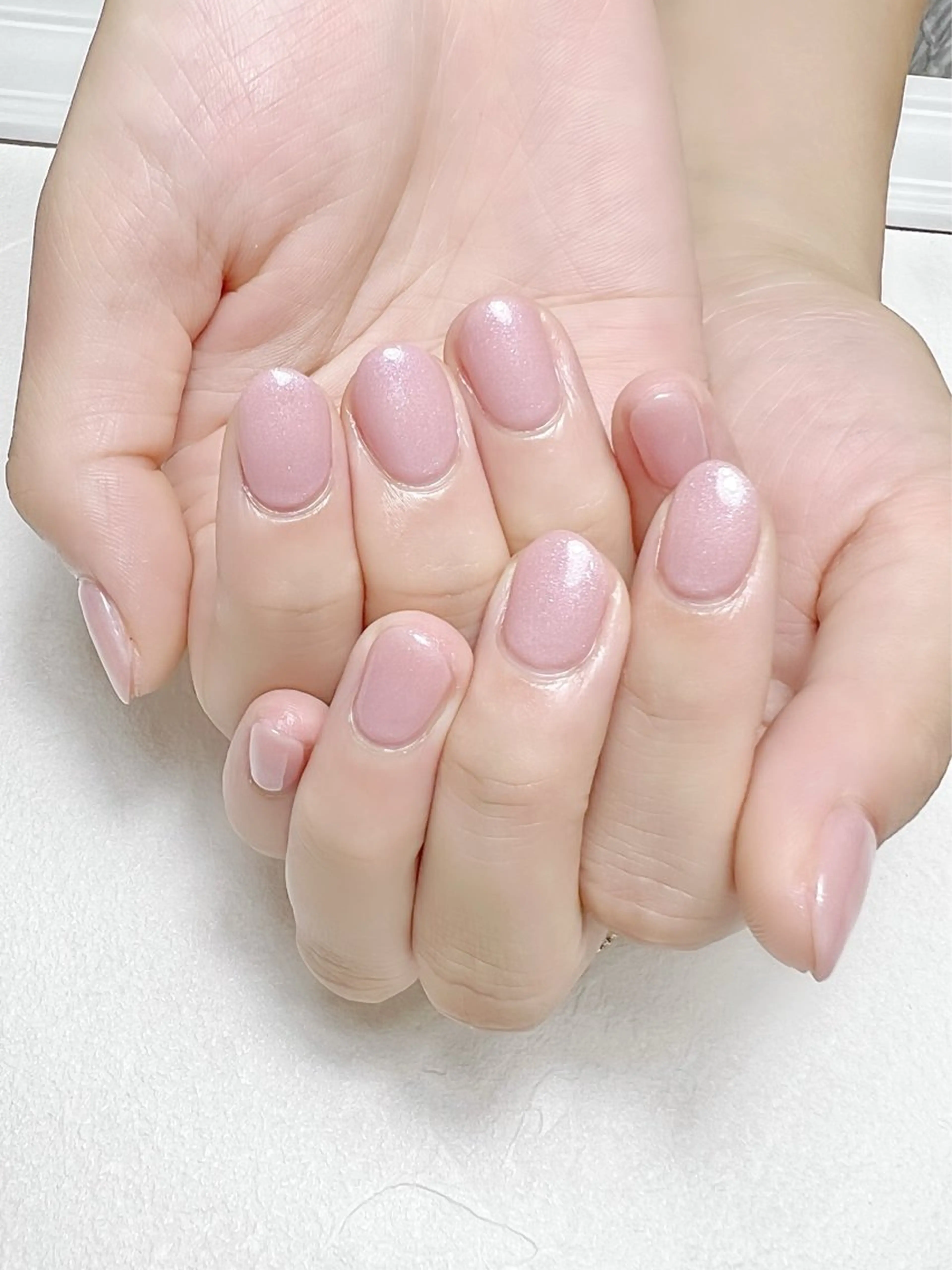ネイル オフィスネイル ワンカラーネイル シンプルネイル rouse nail RISATOのネイルデザイン