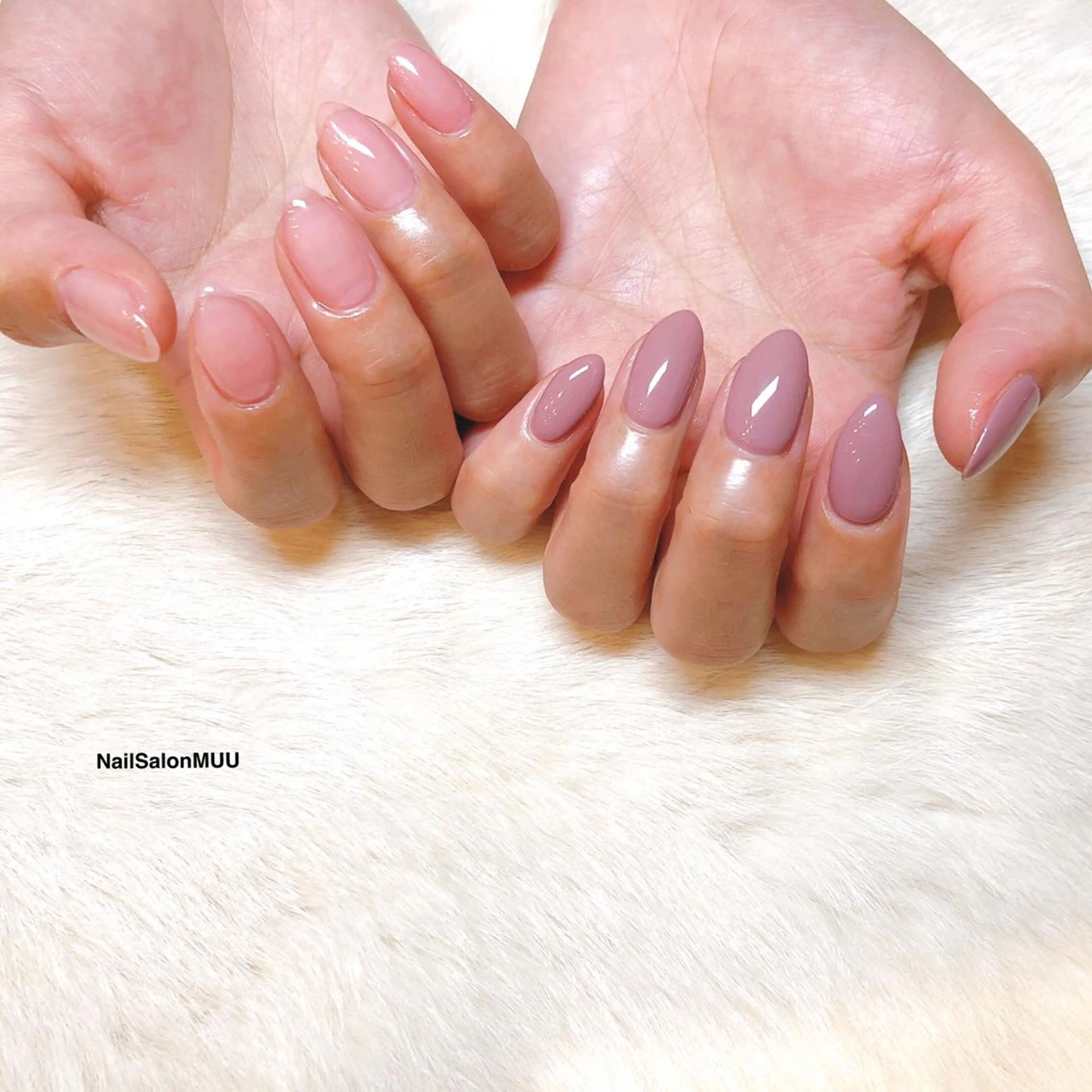 パラジェル【オフ無し＆ケア込み】2色OK☆ワンカラーorグラデーション￥5500の写真