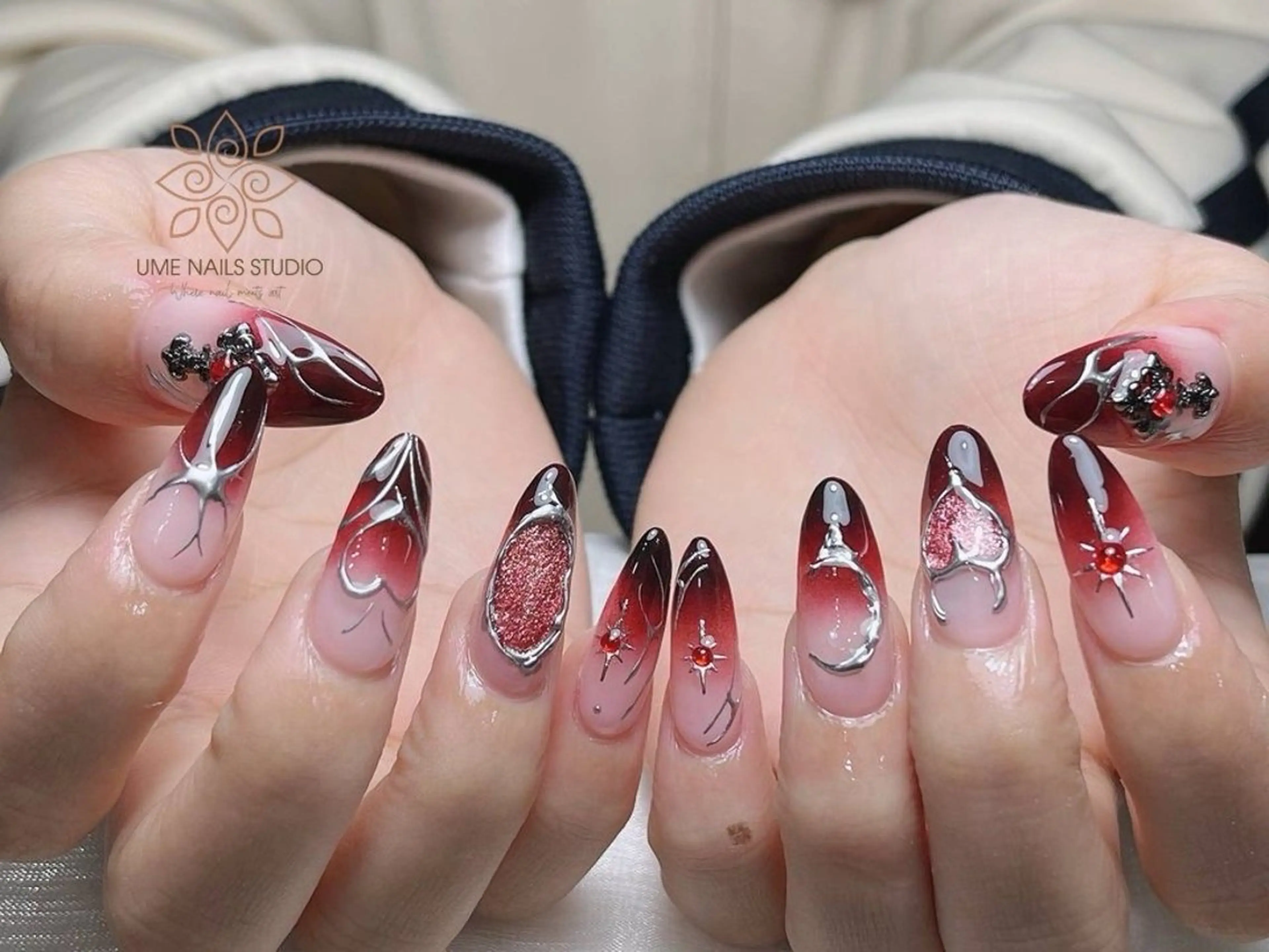 ネイル 持ち込み ハンドネイル Ume Nail Studioのネイルデザイン