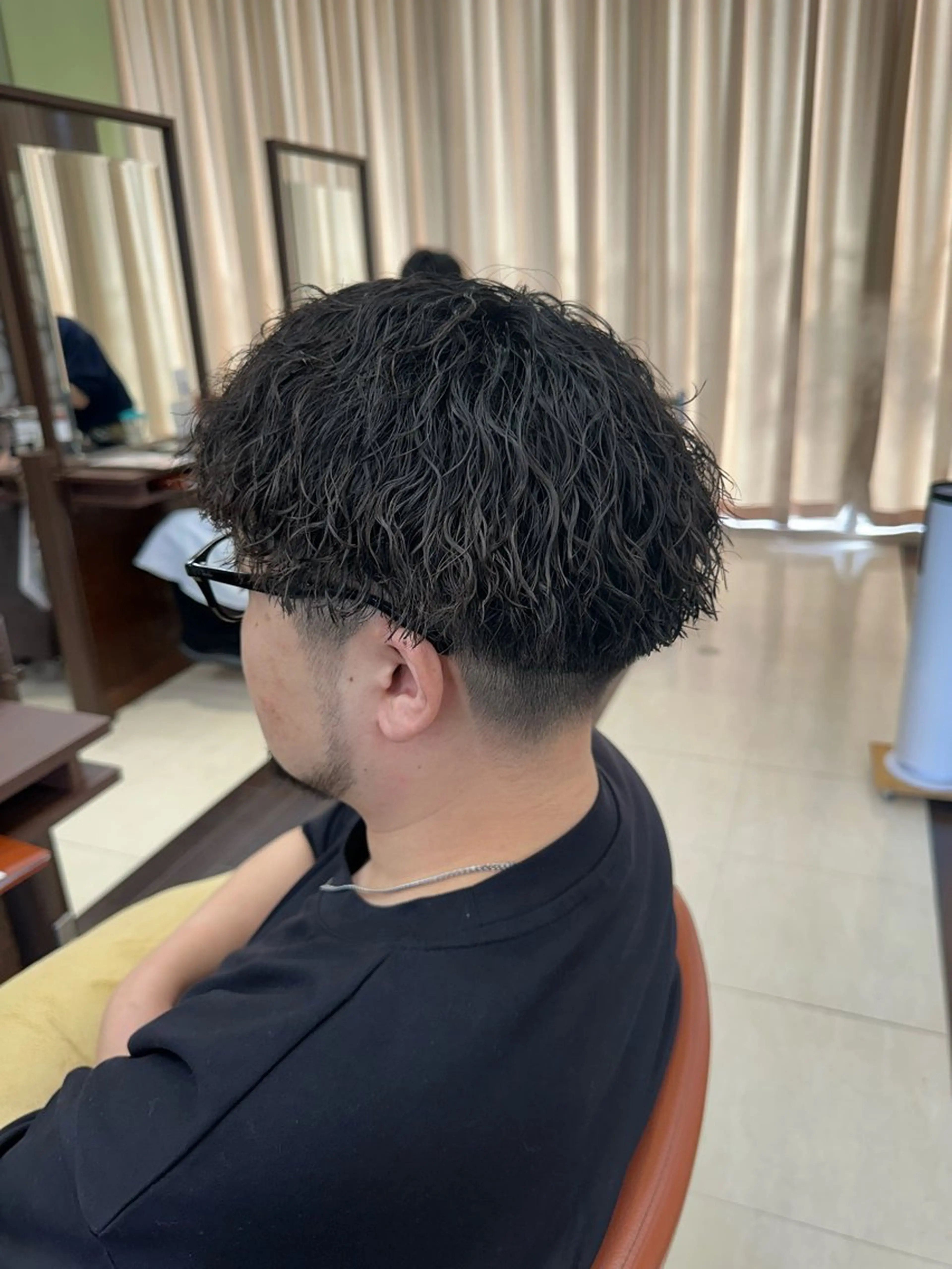 ショート カラー パーマ メンズ メンズパーマ ツイストスパイラルパーマ スパイラルパーマ カット パーマ ヘアセット 毎月230人担当/ メンズヘア/清和武虎のヘアスタイル