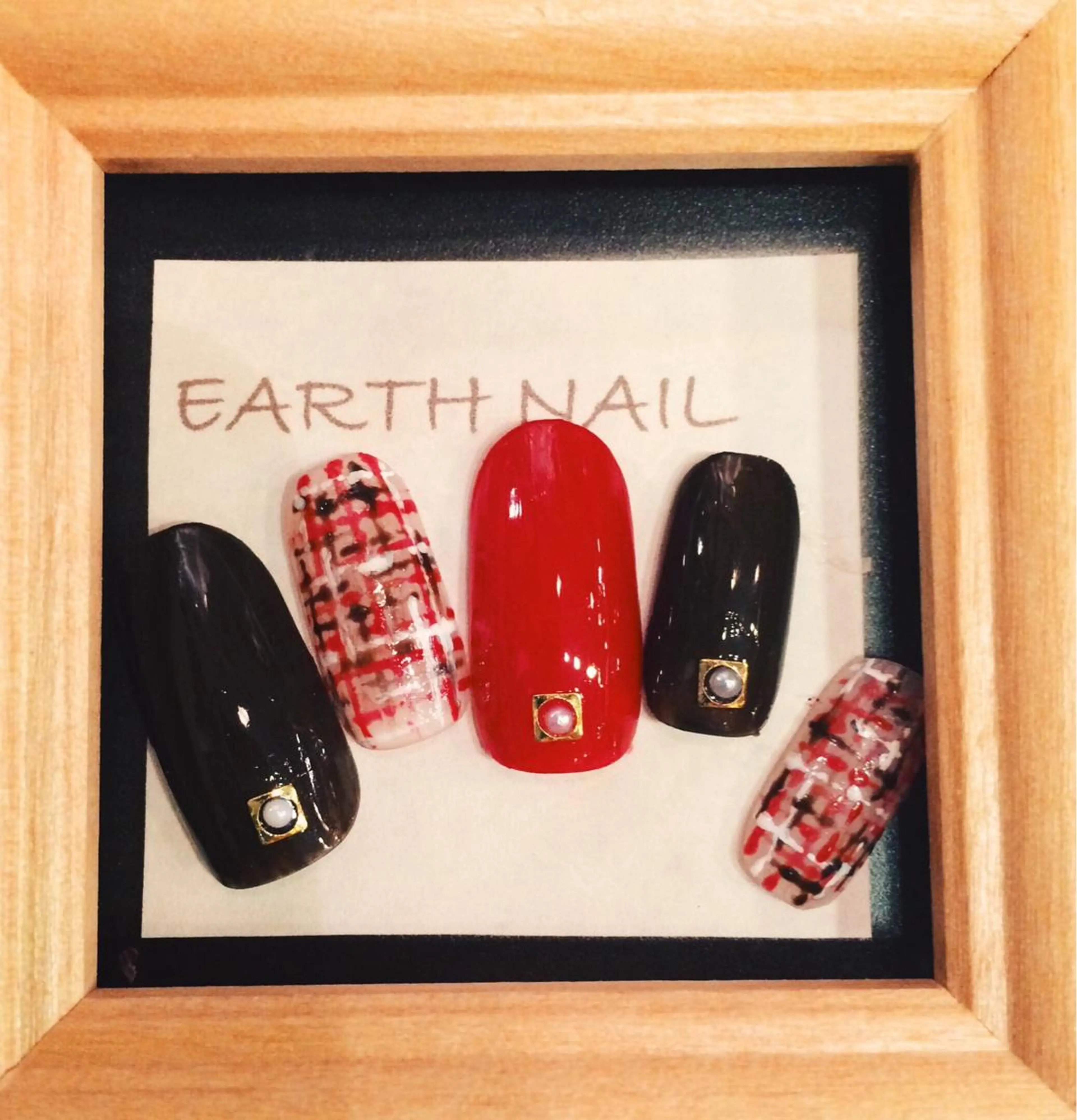 ネイル ツイードネイル 4/2ご予約 ◎ 本田 知美ꯁꯧのネイルデザイン