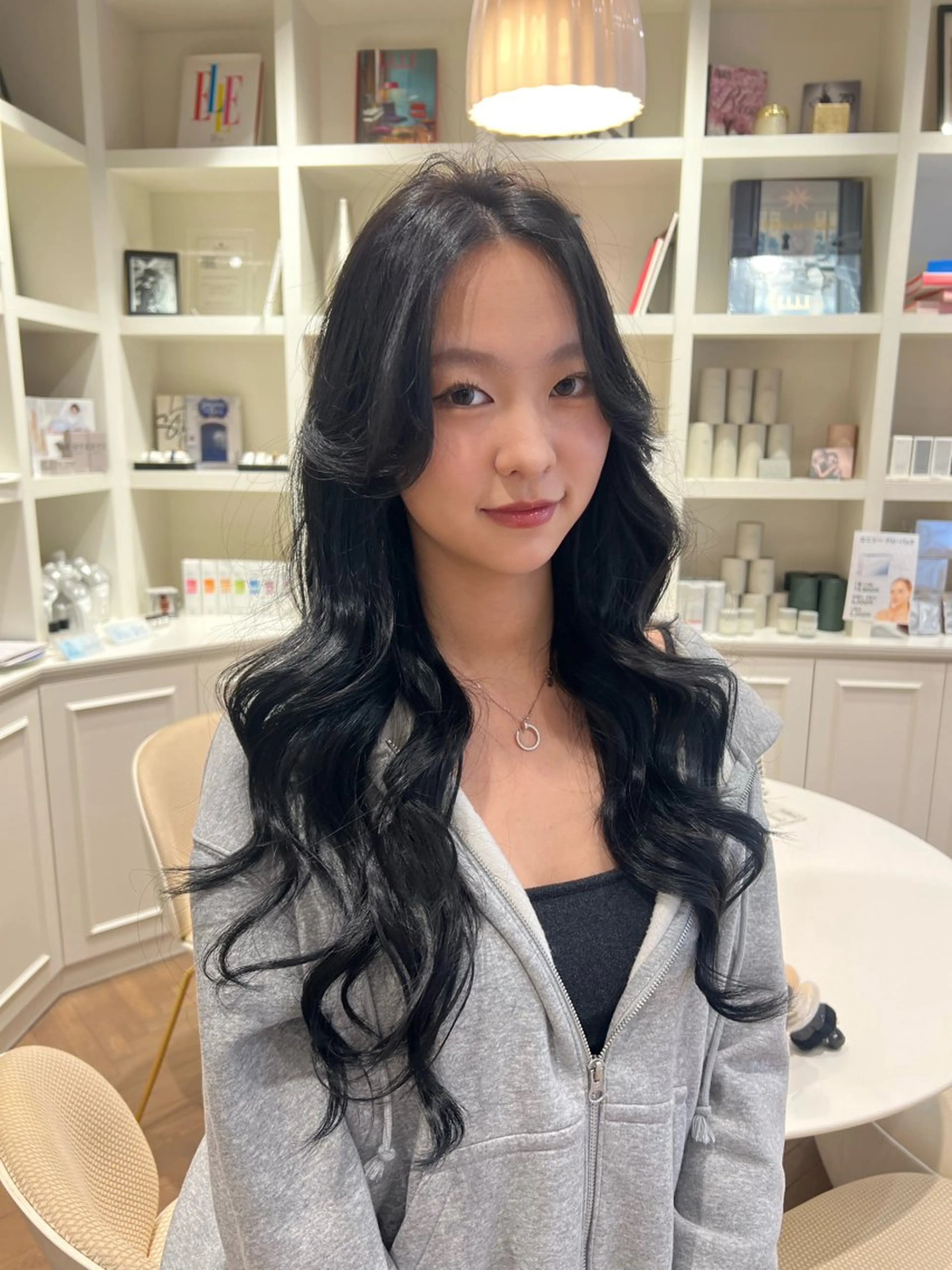 ロング カラー 似合わせ/レイヤー 💟SAEのヘアスタイル