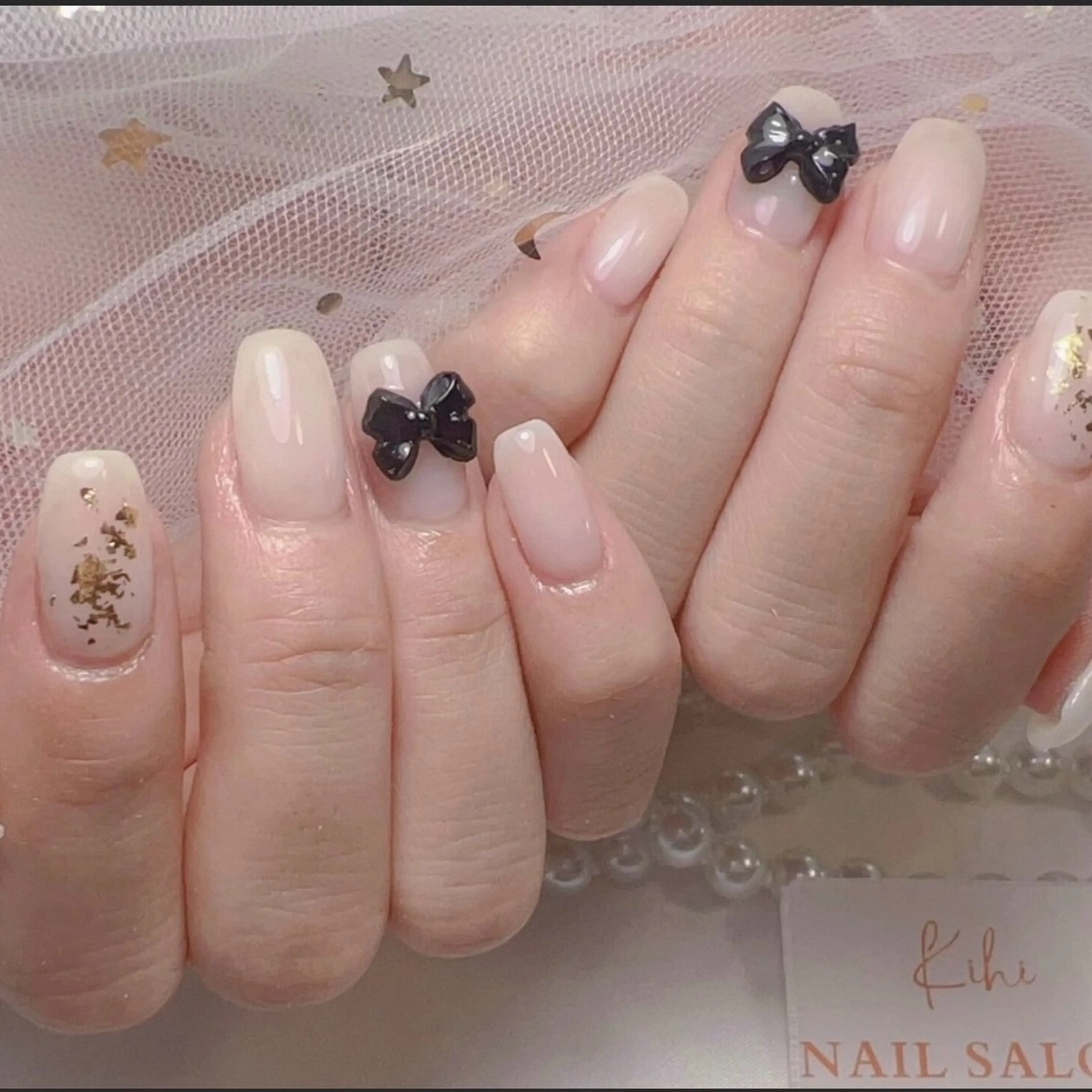 ネイル アートネイル フレンチネイル ジェルネイル グラデーション 韓国ネイル ハンドネイル ハンドケア さくら💮💮 【オフ無料】のネイルデザイン