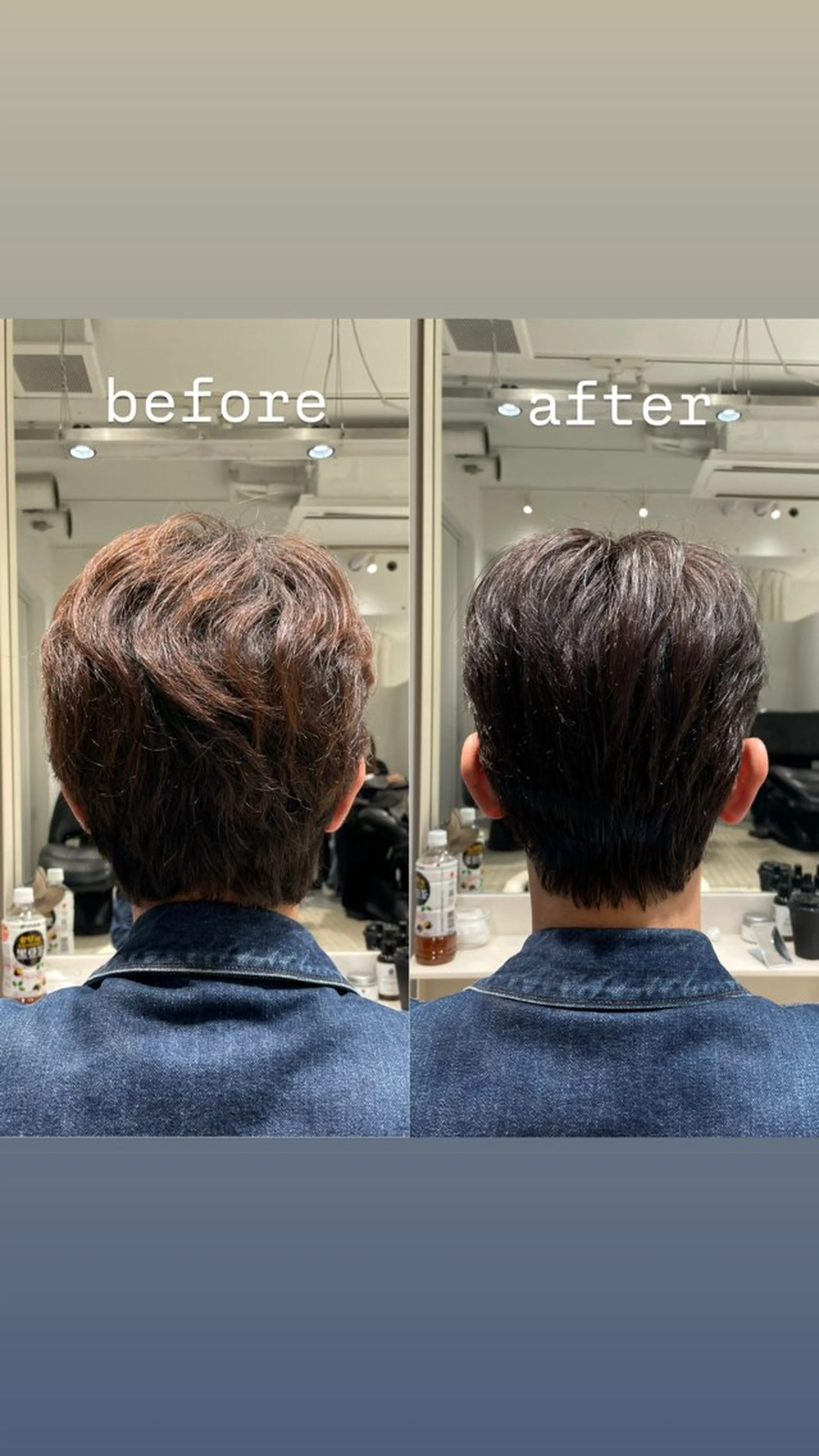 ショート カラー メンズ #メンズスタイル# 🌿表参道ちえ🌿のヘアスタイル
