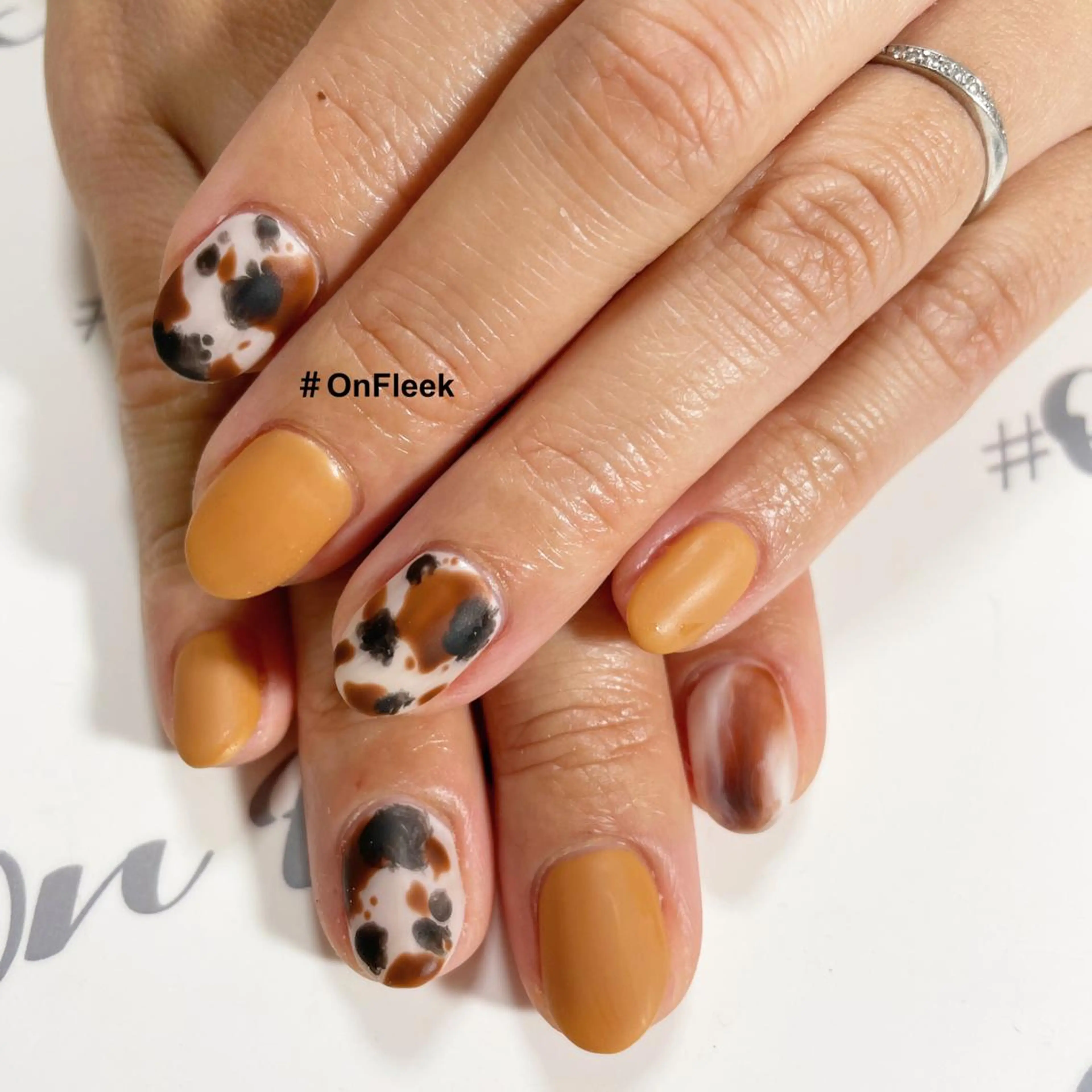 ネイル NailSalon ＃OnFleekのネイルデザイン