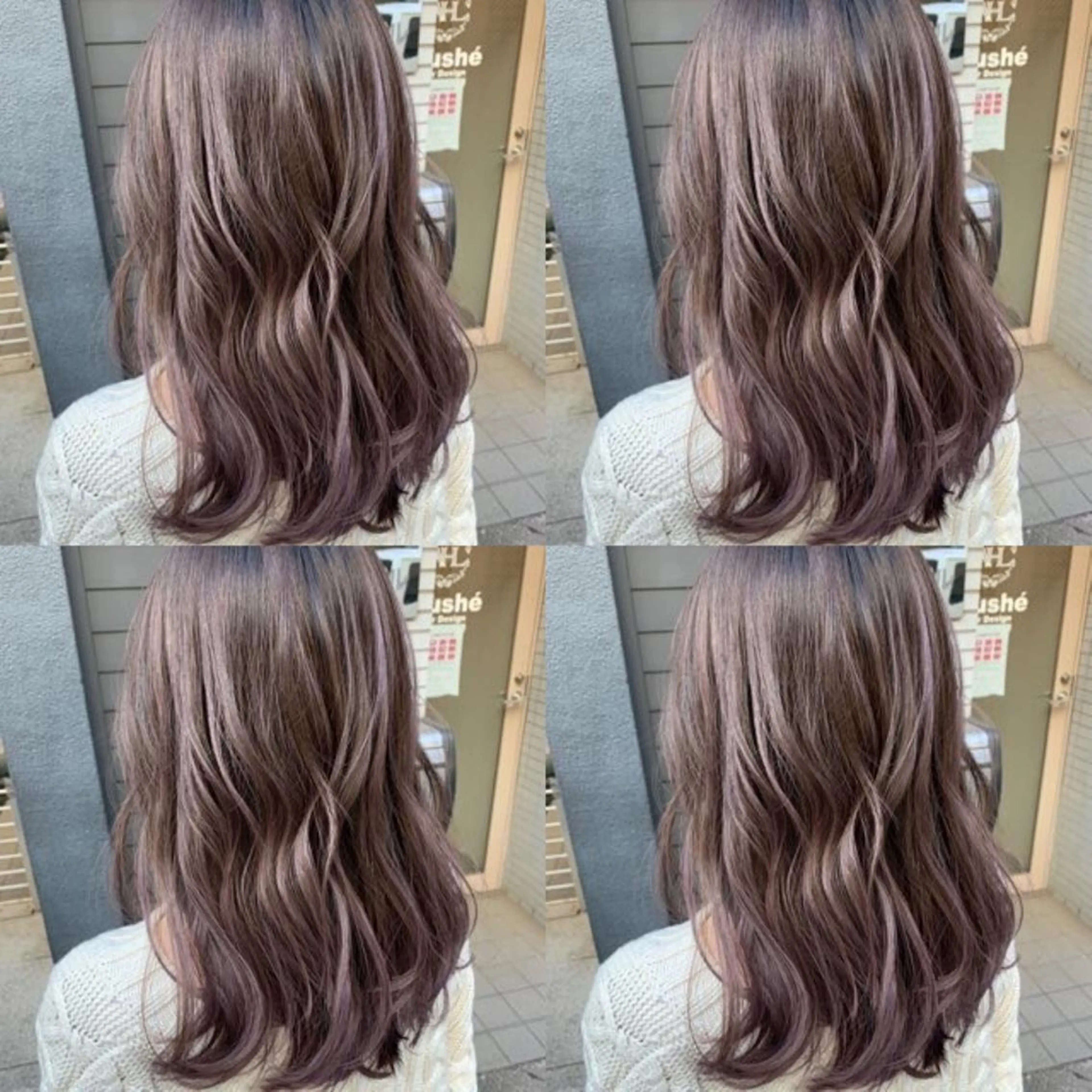 ミディアム アッシュ ✨髪質改善✖︎顔周り レイヤー✨ナカムラのヘアスタイル