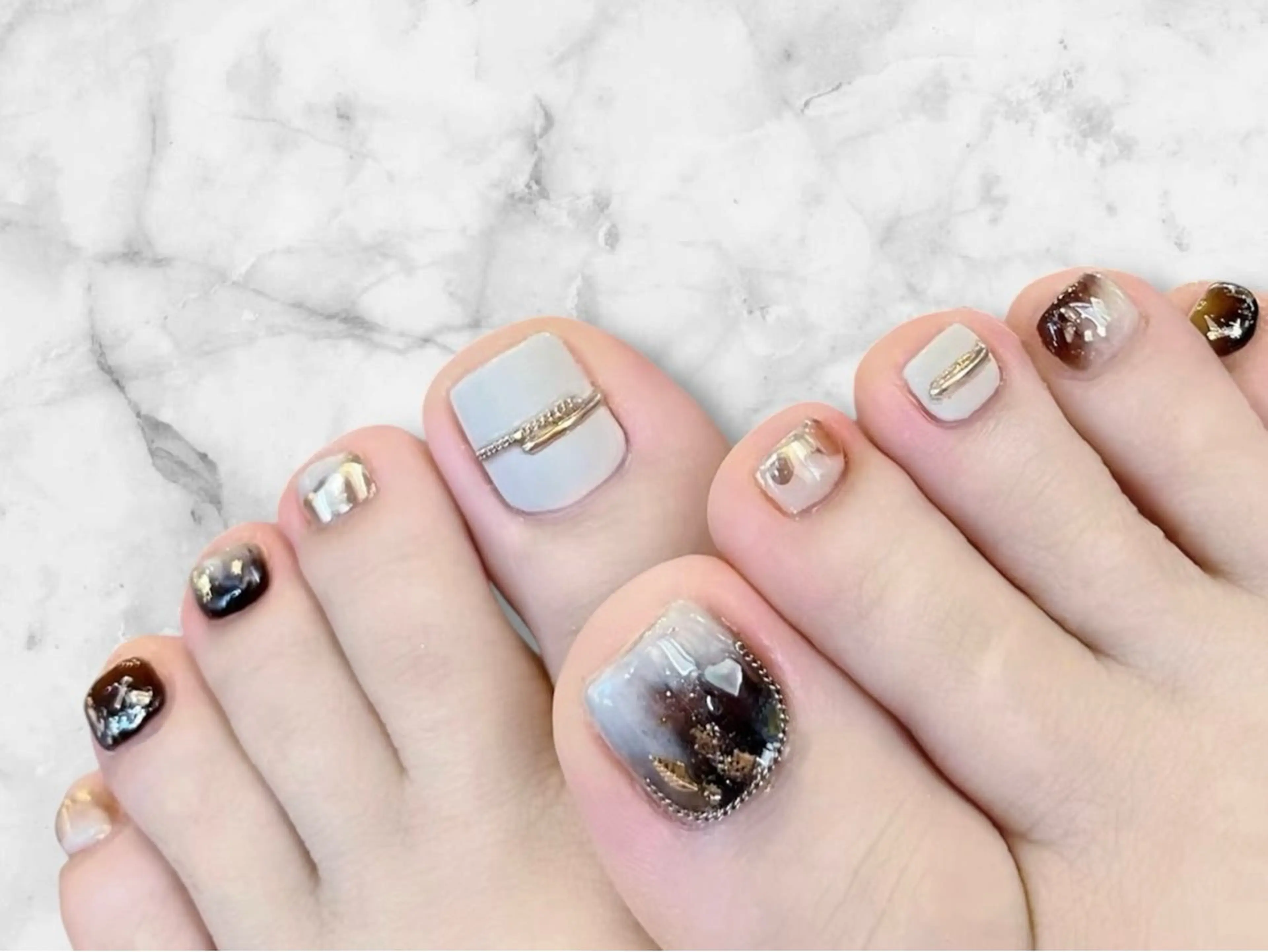 ネイル フットネイル EMILIO NAIL所属・スカルプ専門店長さ だしエミリオ ネイルのネイルデザイン