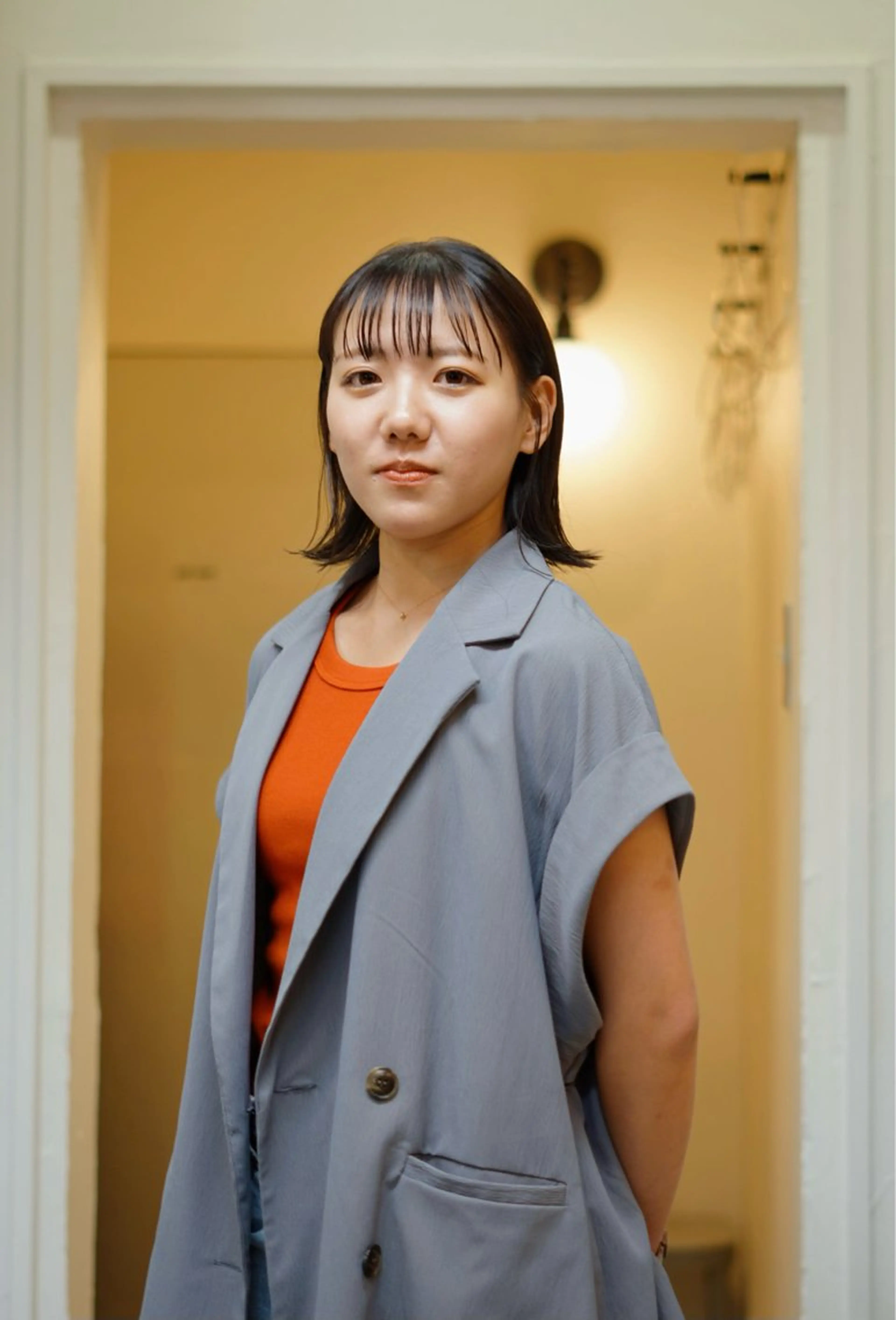 ミディアム ボブ 外ハネヘア 今出 りょうやのヘアスタイル