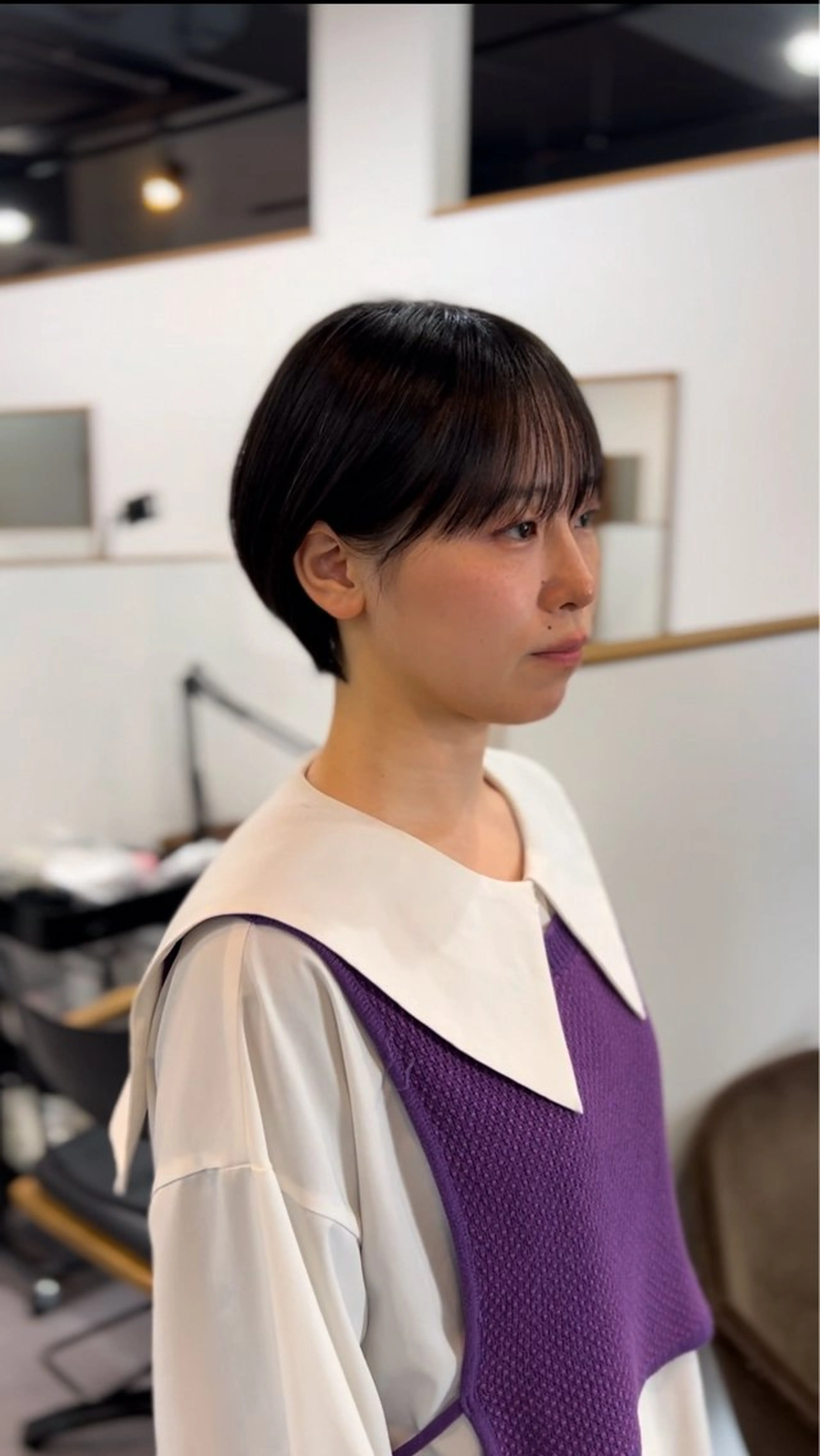 ショート ショートボブ ボブ ショートヘア カット トリートメント 表参道【髪質改善】 宮嶋勇太のヘアスタイル