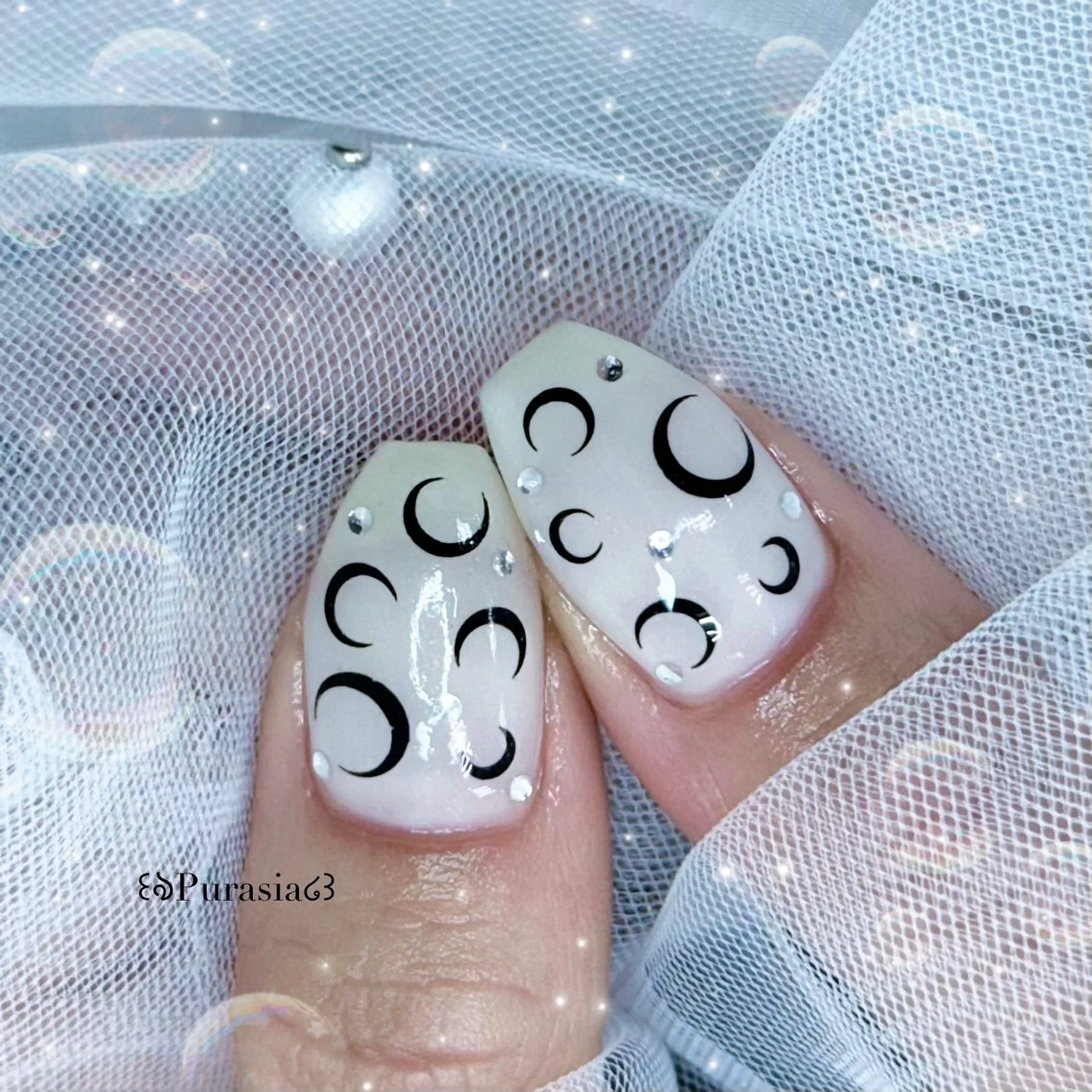 ネイル ワンホンネイル ハンドネイル Purasia高橋✧ マグ/ワンホン/地雷のネイルデザイン