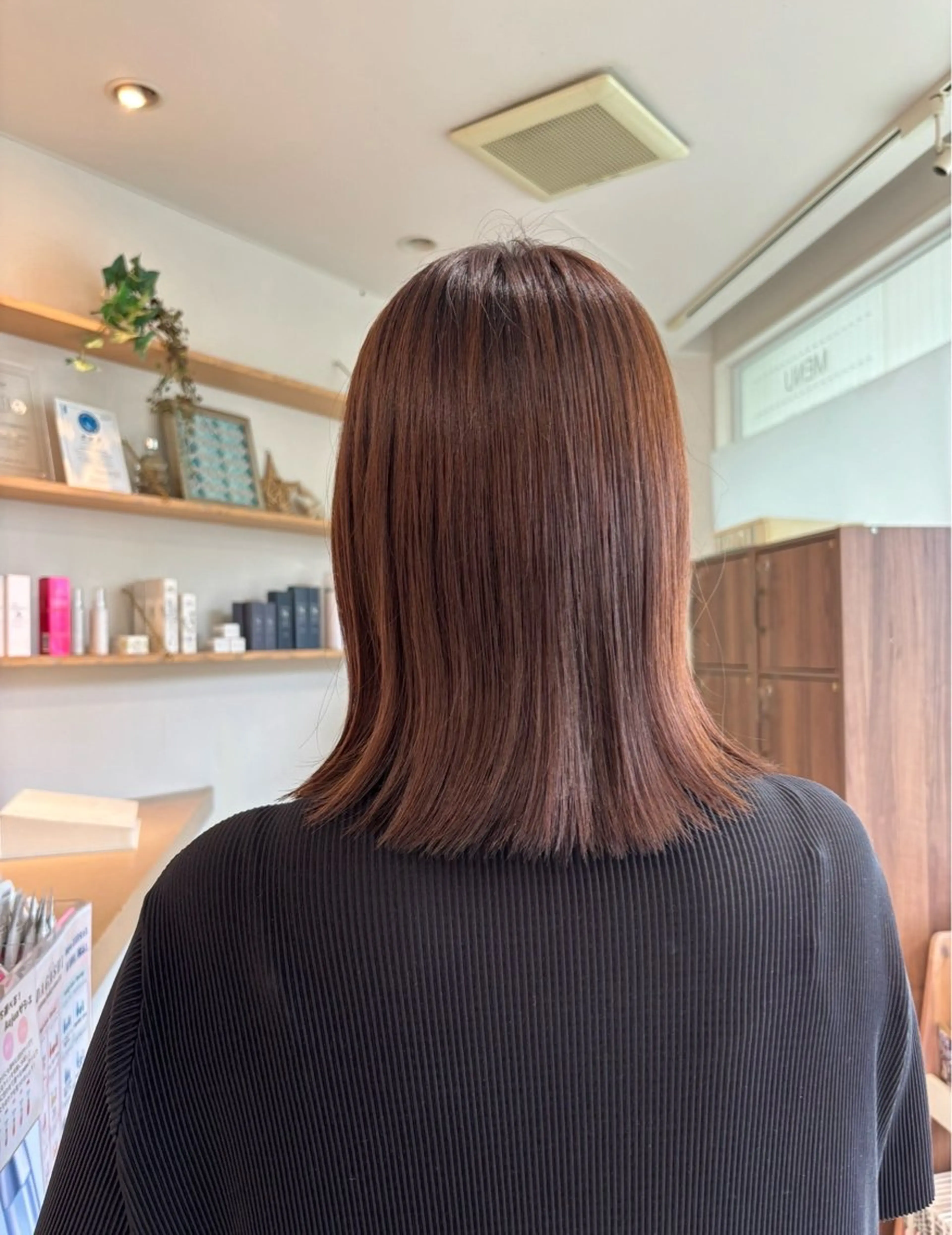 美髪矯正の写真