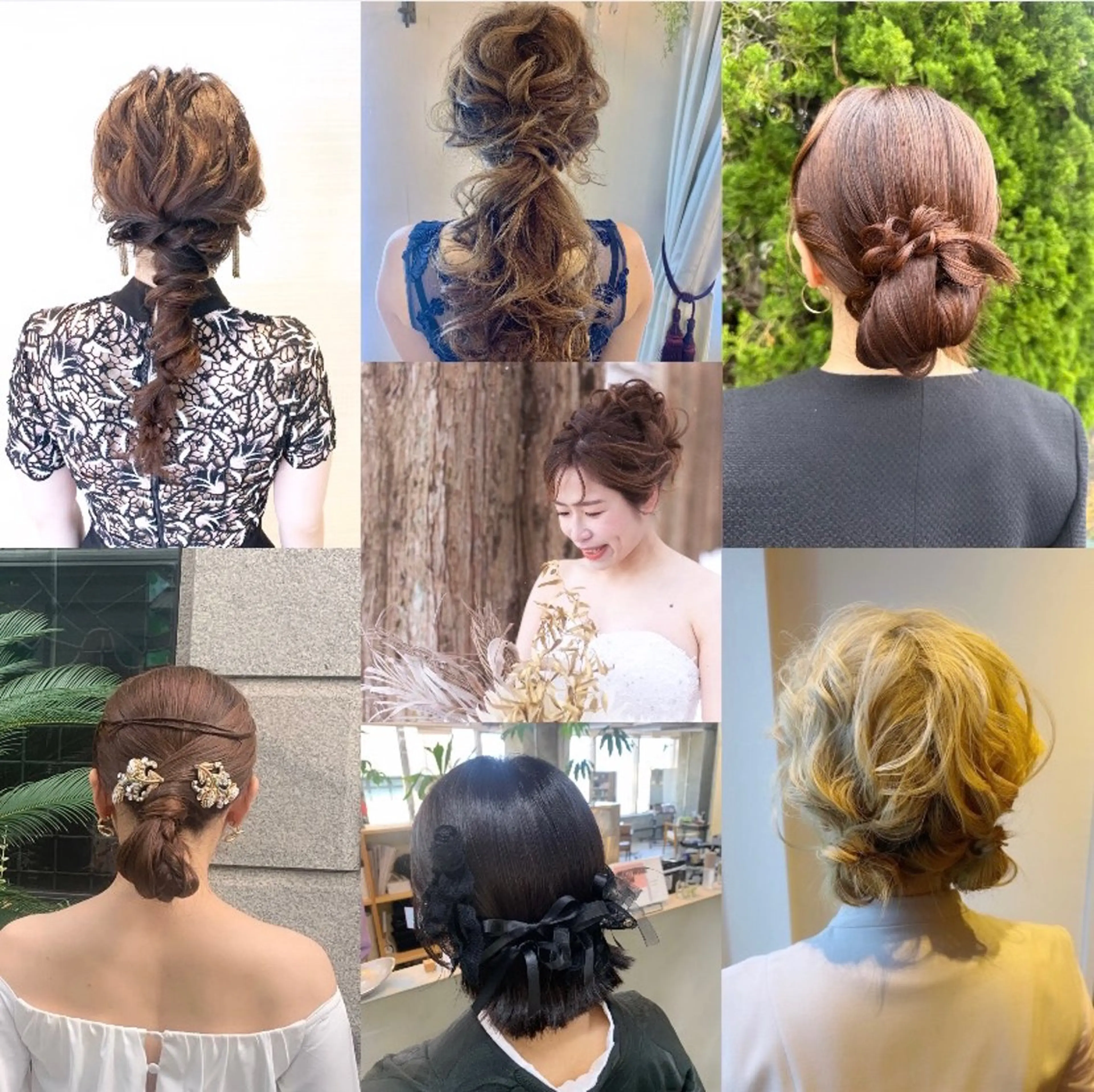 ヘアアレンジ 結婚式・ブライダル ヘアセット ヘアメイク kanaのヘアスタイル