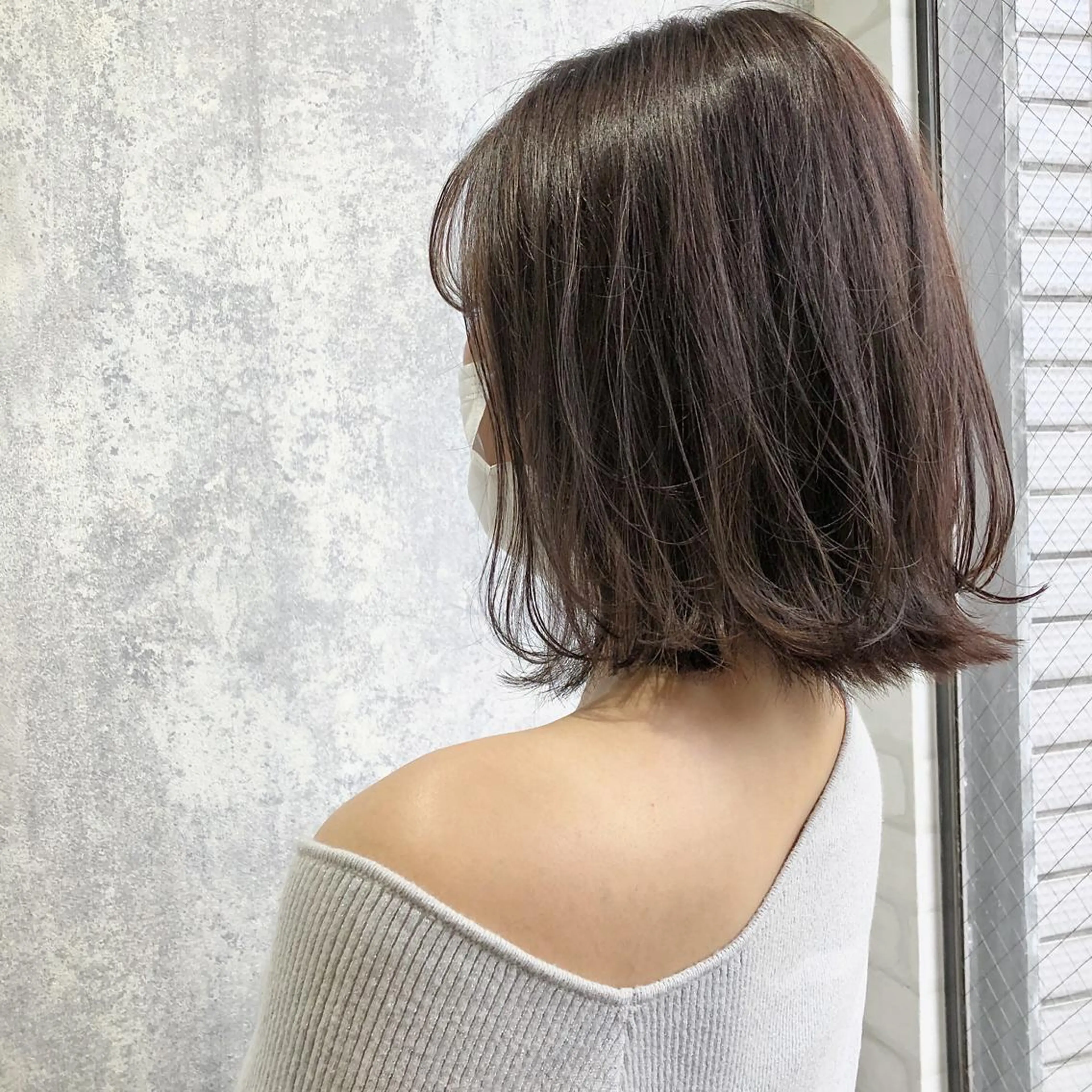 カラー ベージュカラー レイヤー/ボブ/ 顔周り/yukinaのヘアスタイル