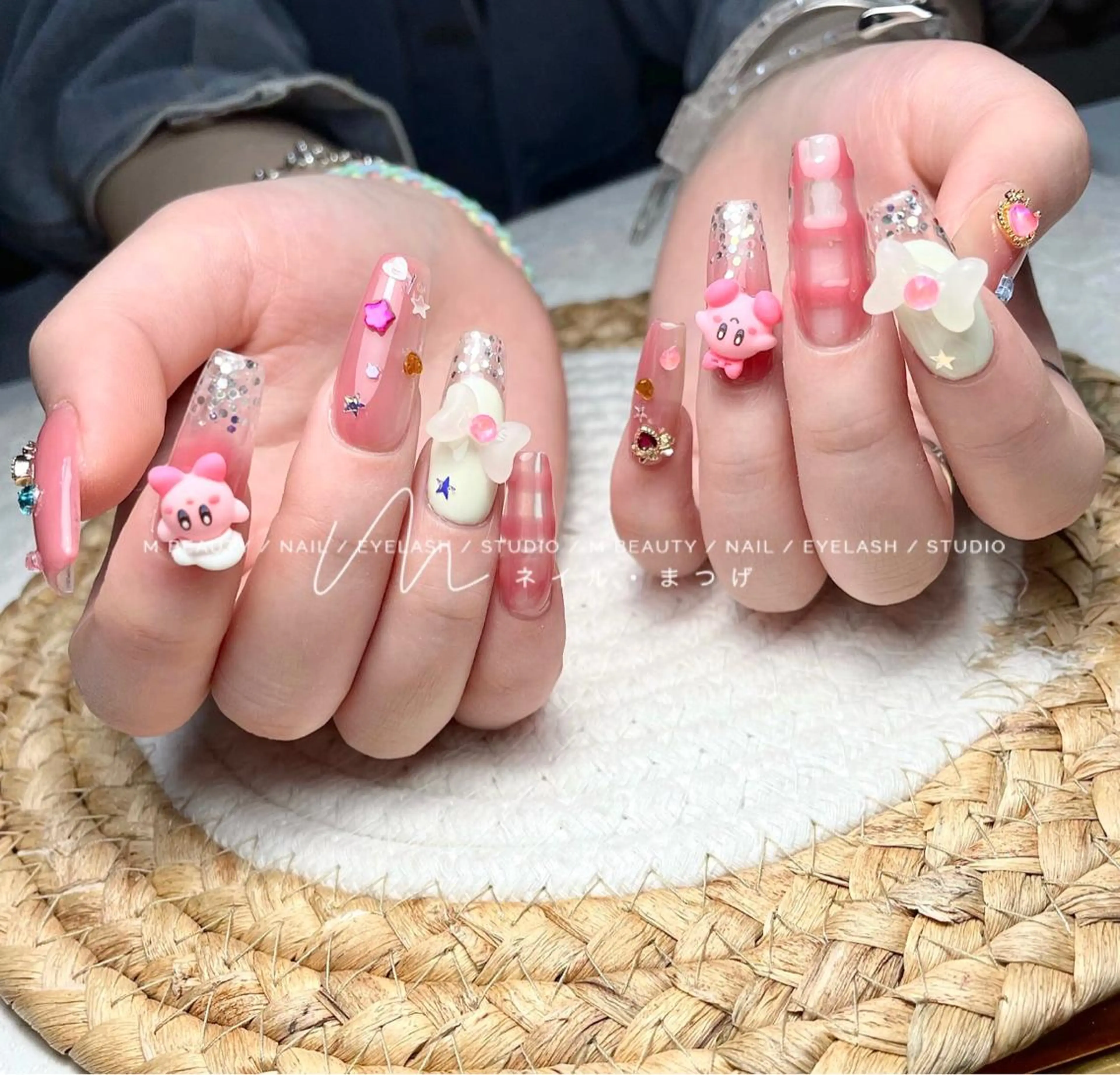 ネイル M🌷nail 長さだし専門店のネイルデザイン