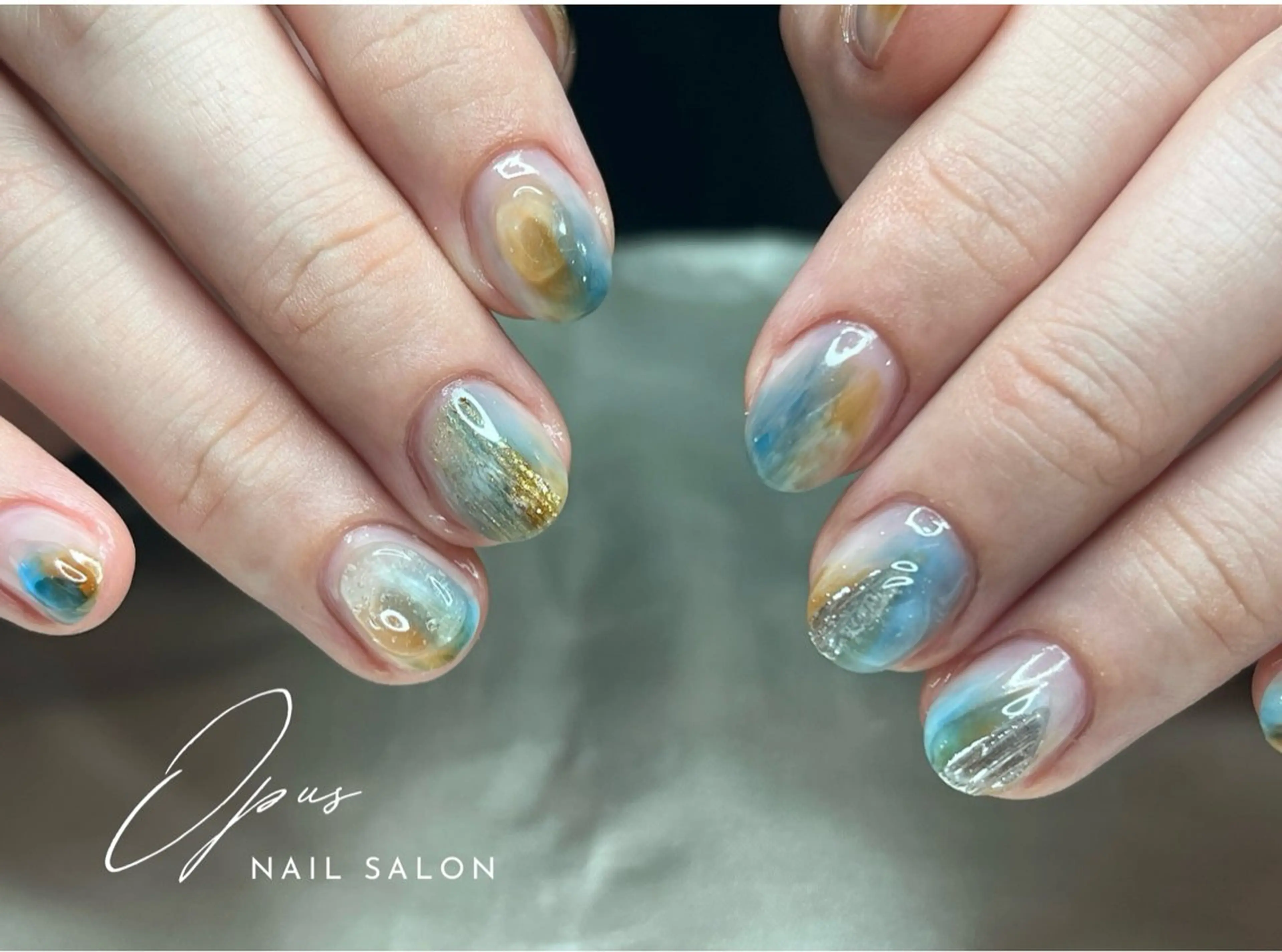 ネイル ハンドネイル ネイルサロン OPUS所属・watanabe chihiroのネイルデザイン