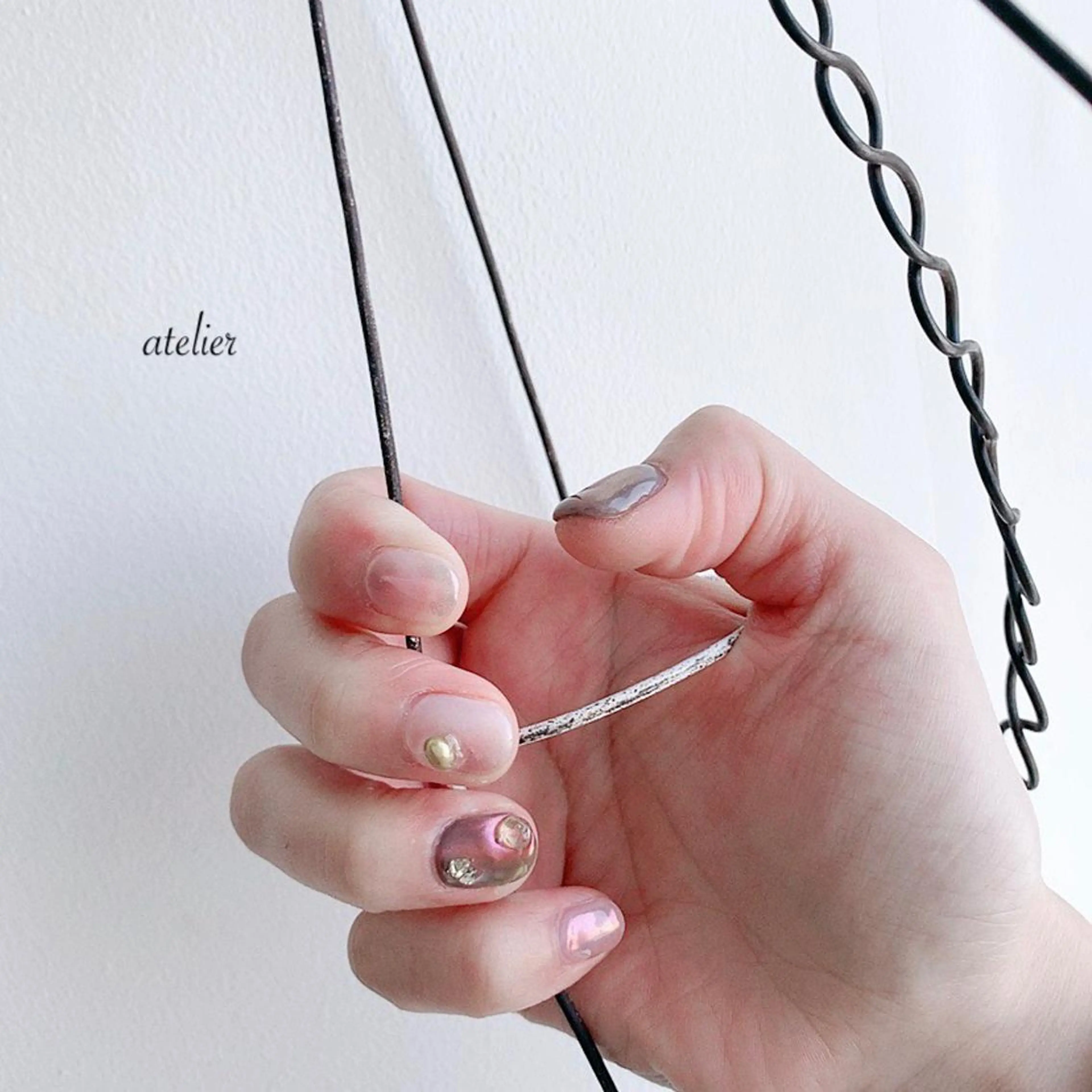 ネイル アートネイル ニュアンスネイル atelier -02tsuboのネイルデザイン