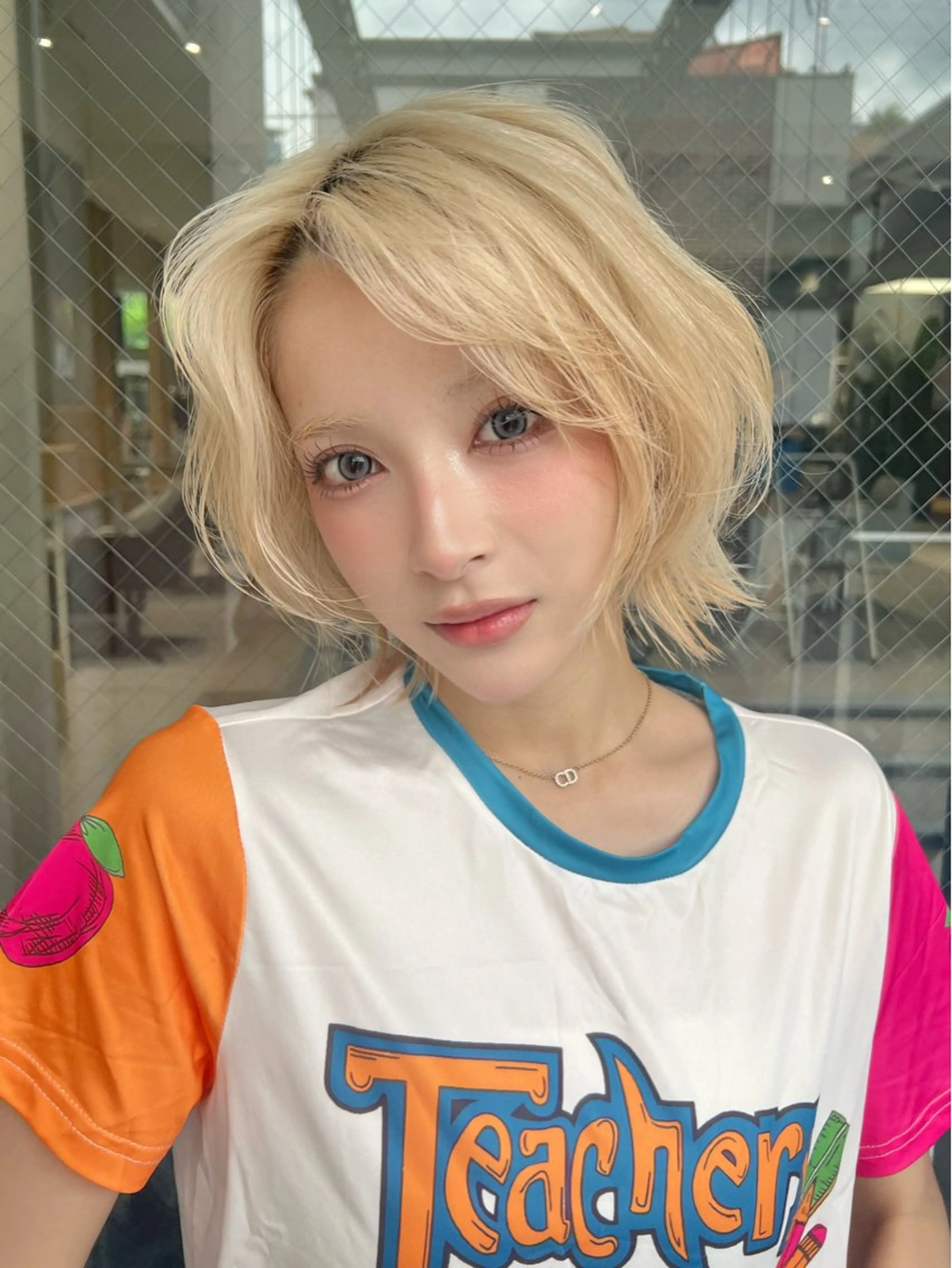 ショート カラー ⟡ボブ⟡レイヤー⟡ MINX岩下愛翔のヘアスタイル