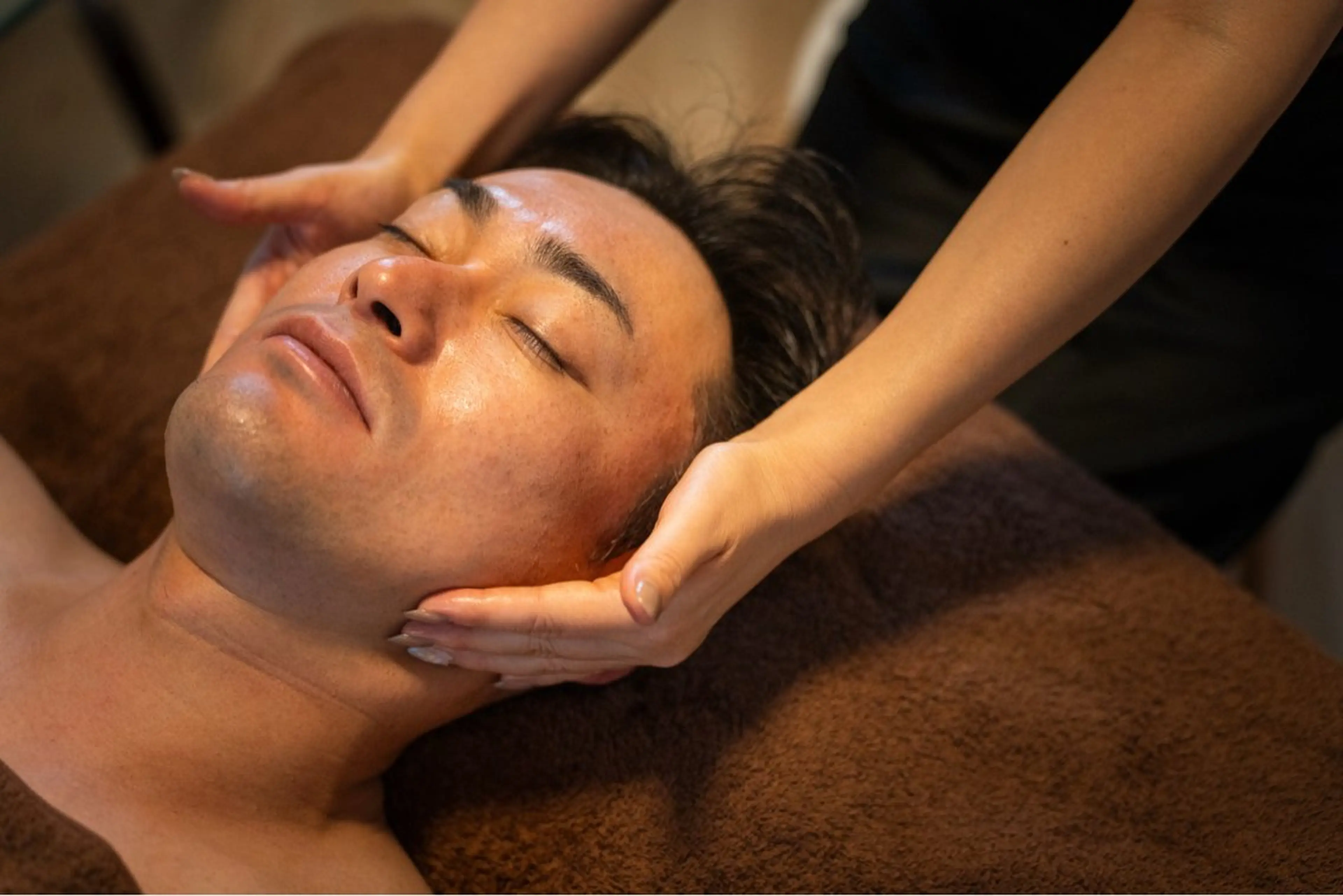 メンズうぶ毛剃り&フェイシャルマッサージの写真