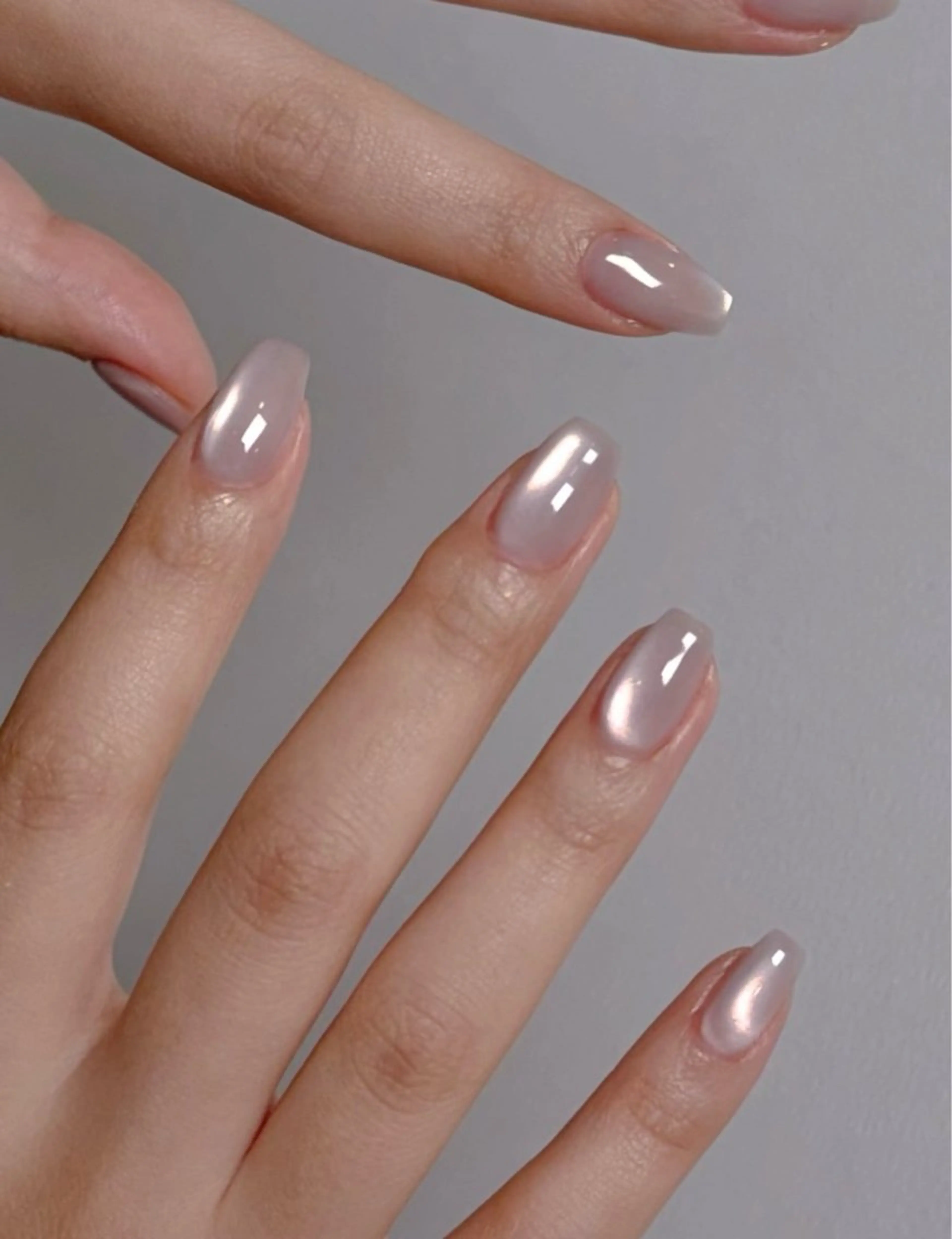 『付け替えオフ無料+甘皮ケーア付き』マグネットネイル&フラッシュネイル 2色OKの写真