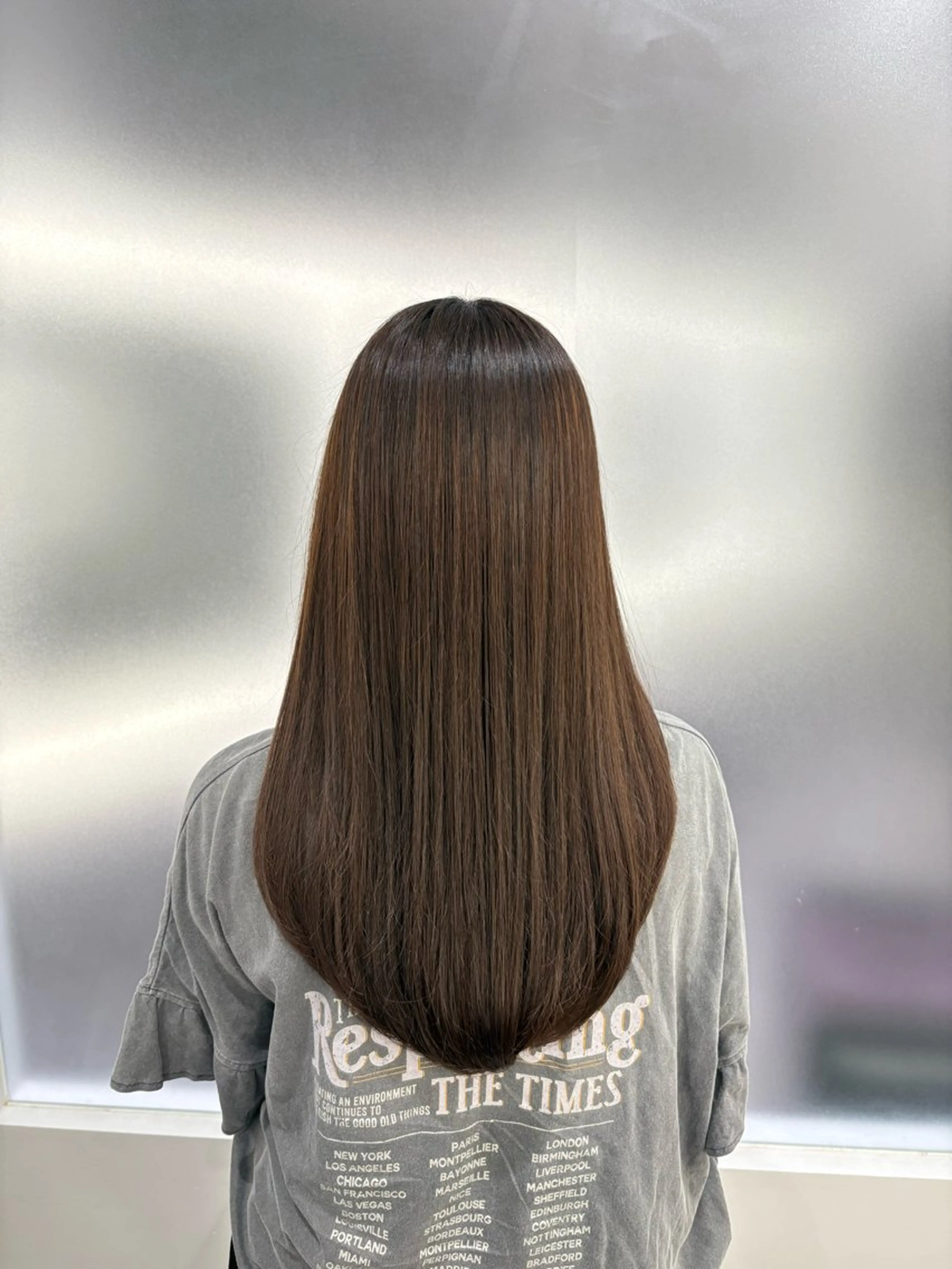 ロング ヘアアレンジ くさの しおりのヘアスタイル