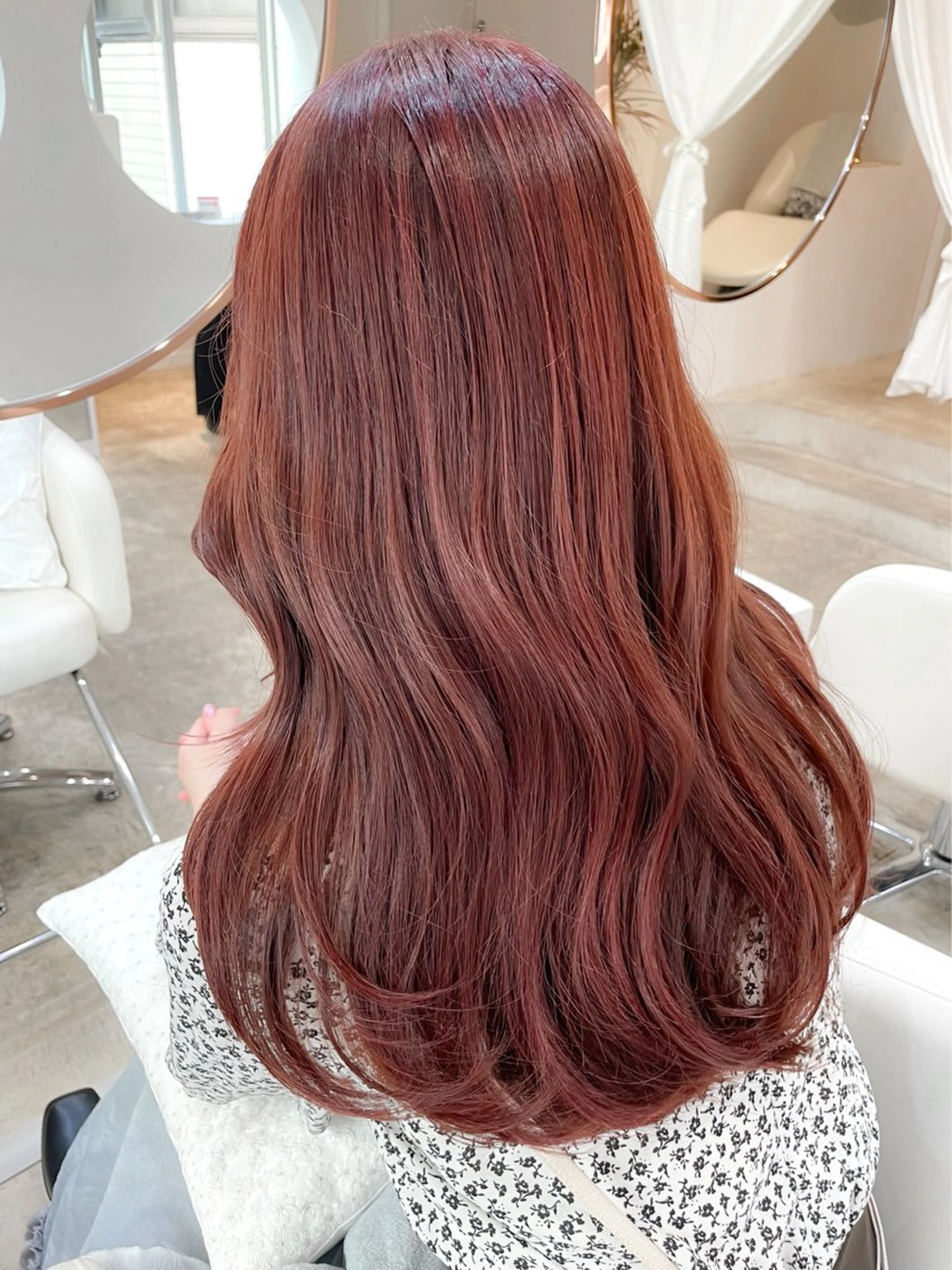 ミディアム カラー ブリーチ ケアブリーチ ダブルカラー ハイライトカラー イルミナカラー カット ヘアカラー ミディアム/顔周り/ ベージュ🌼mayuのヘアスタイル