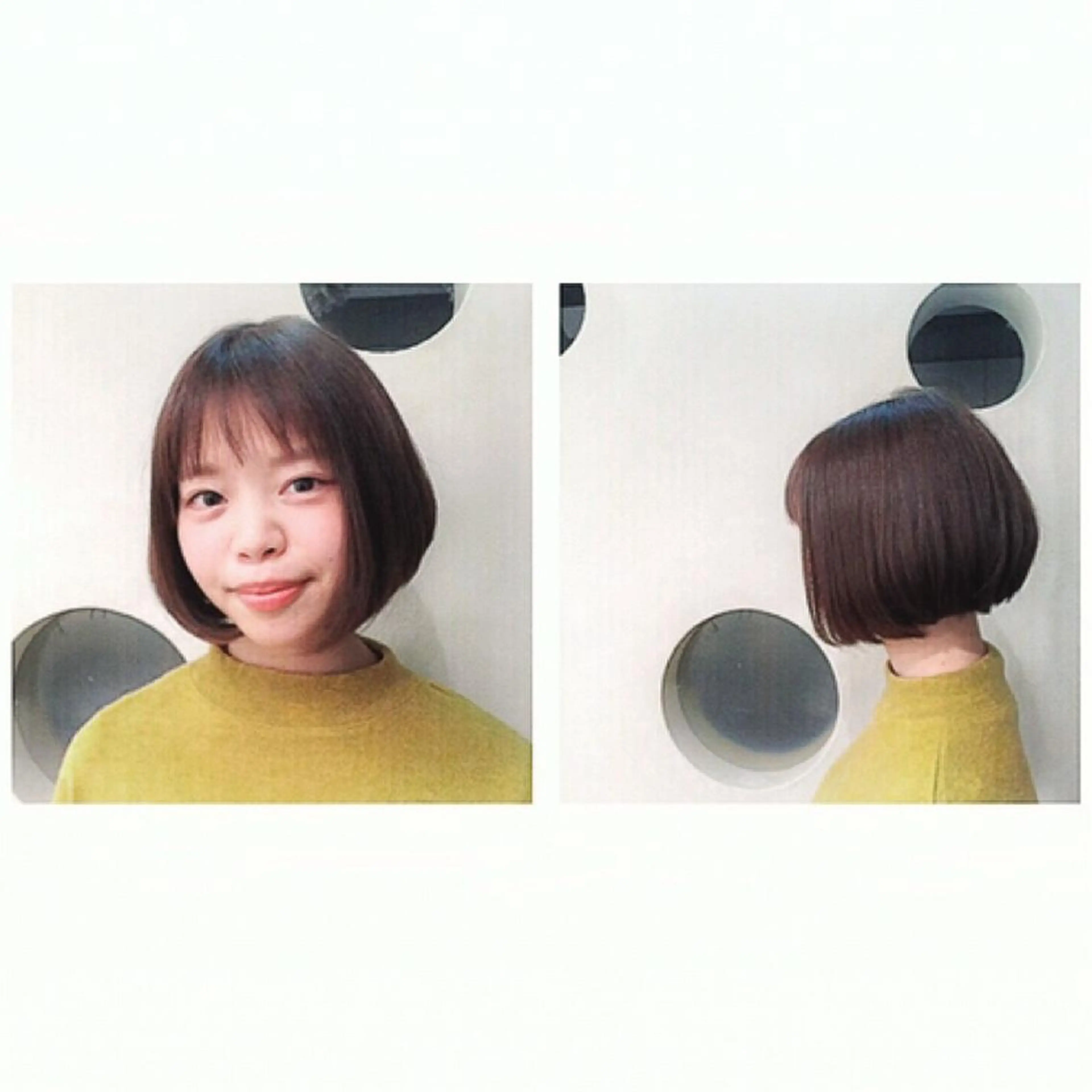 ショート ミディアム カラー パーマ 川間 将彦のヘアスタイル