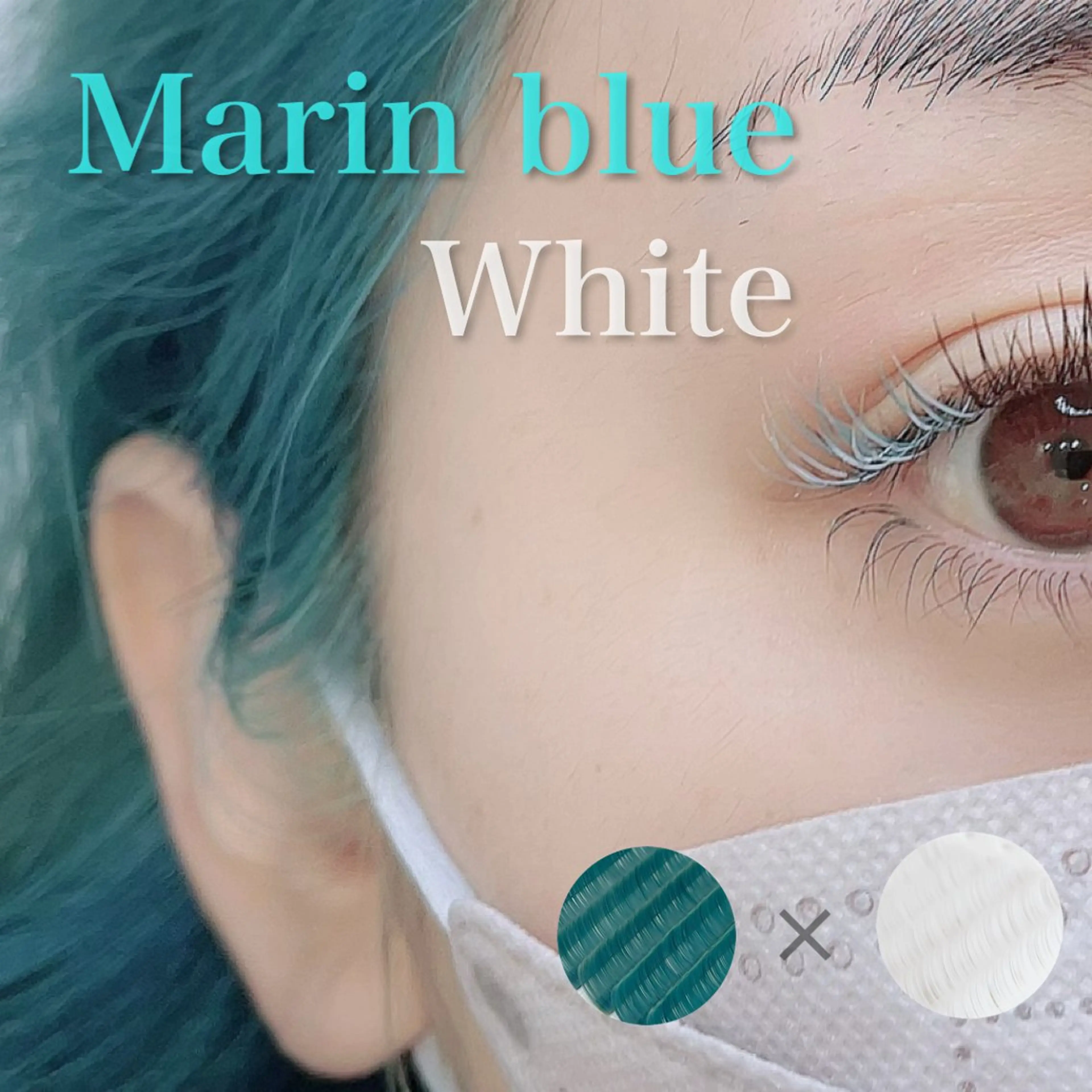 マツエク・マツパ Maile leaf 【マイレリーフ】のマツエク・マツパデザイン