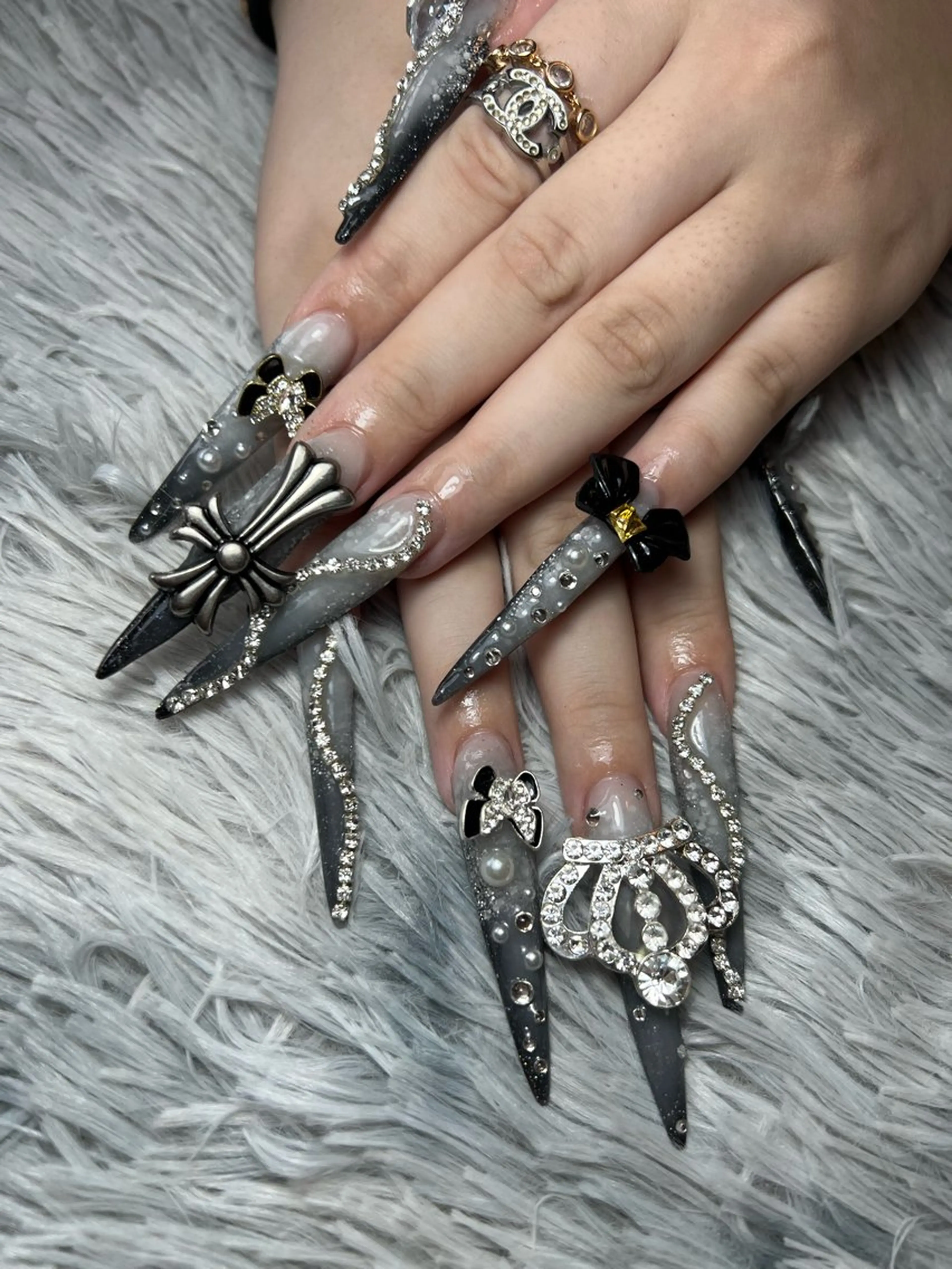 スカルプフォーム2枚目🫰💕ロングスカルプ💜の写真