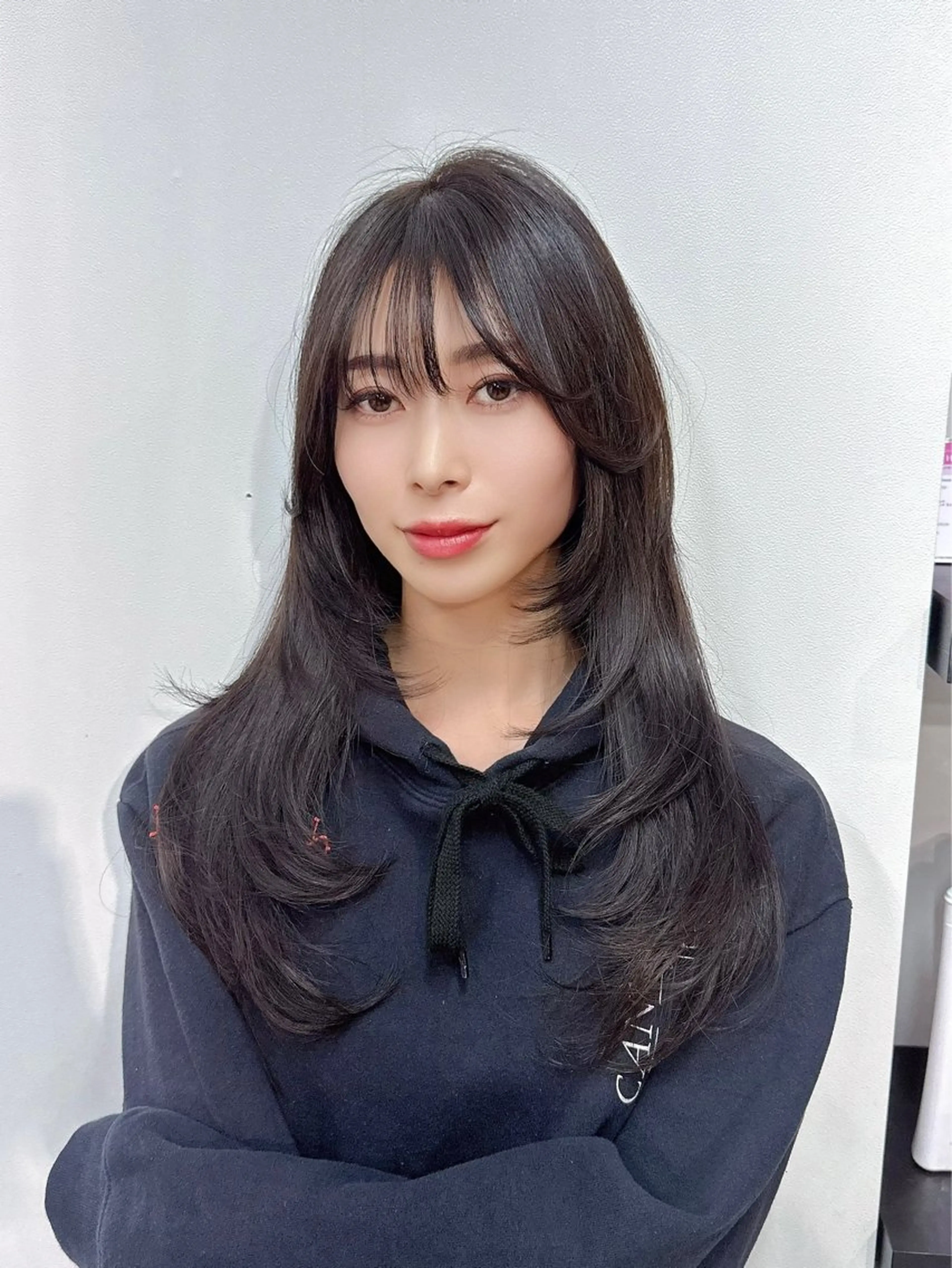 ロング レイヤーカット 岡崎/レイヤーカット ／縮毛矯正/美髪のヘアスタイル