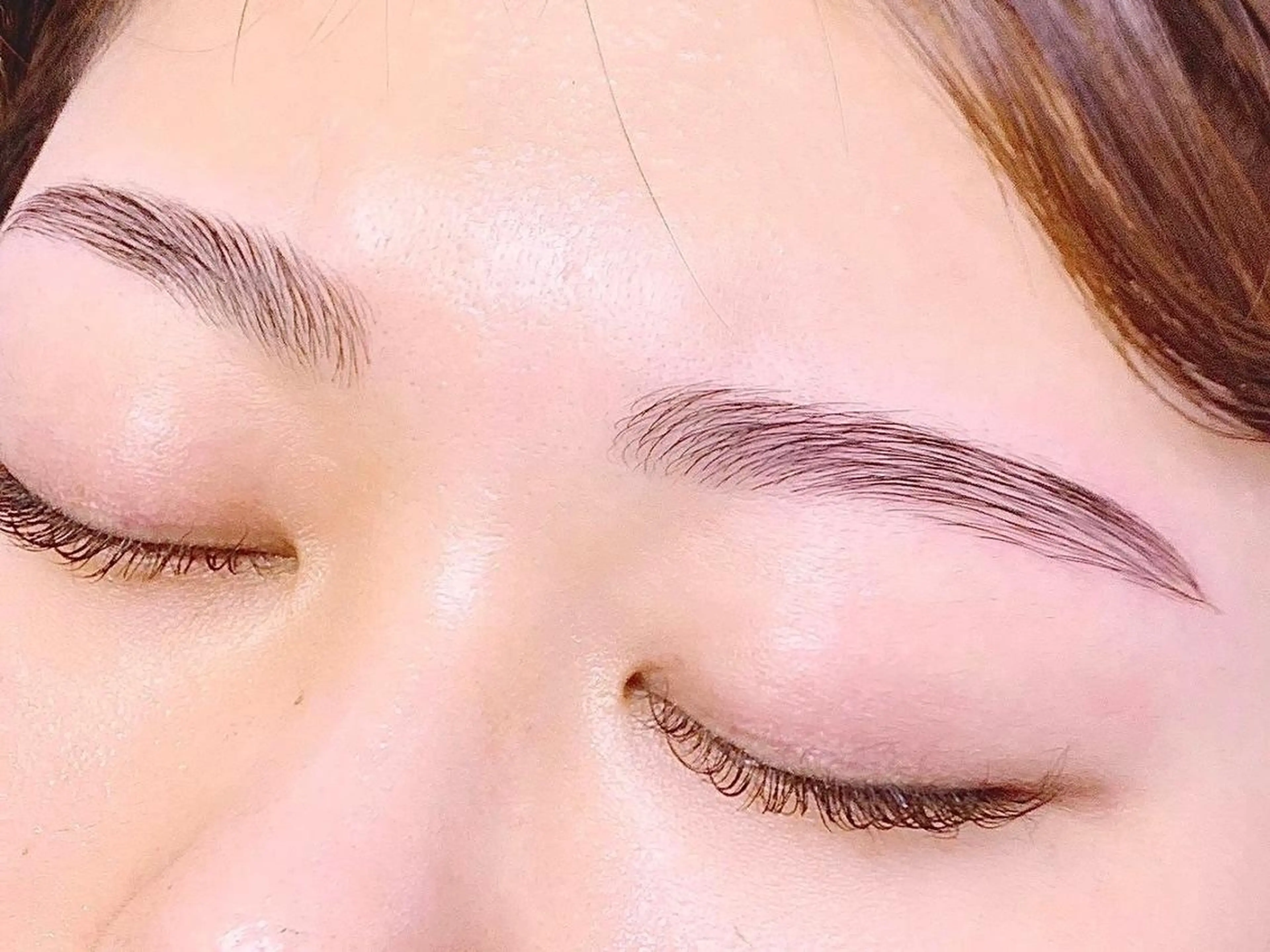 【アイブロウワックス】Jrアイリスト🐣技術向上モデル✨️すぐ予約不可。ミニモ学割の写真